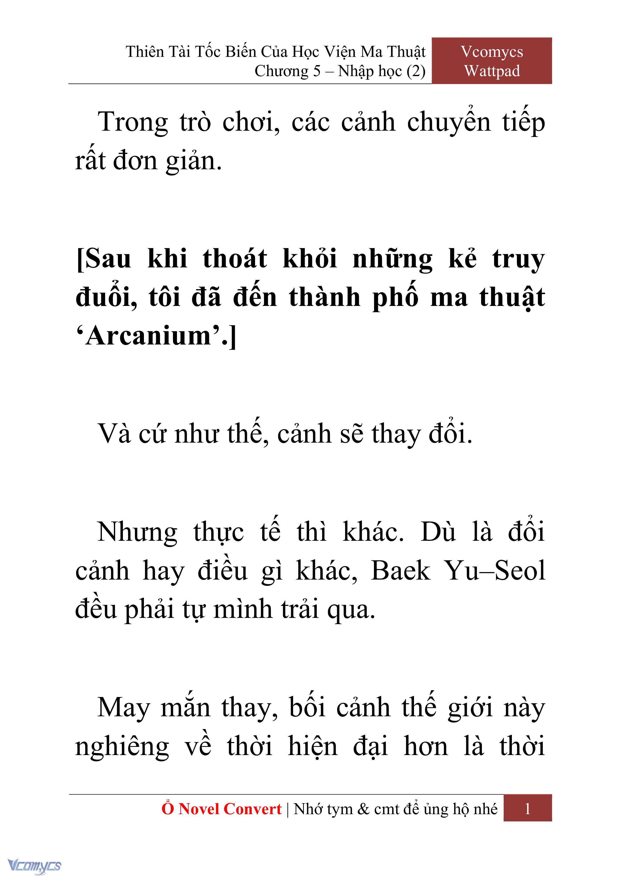 [Novel] Thiên Tài Tốc Biến Của Học Viện Ma Thuật Chap 5 - Trang 2