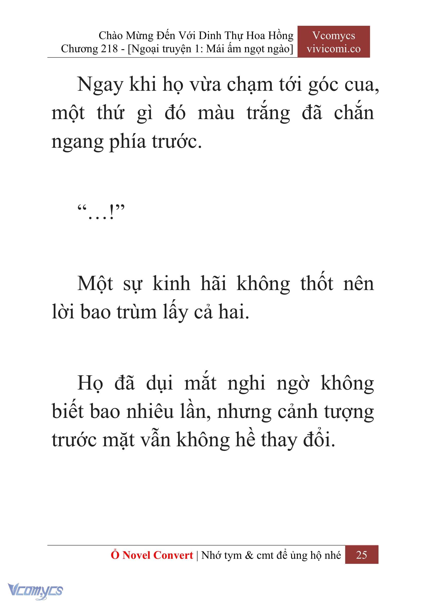 [Novel] Chào Mừng Đến Với Dinh Thự Hoa Hồng Chap 218 - Trang 2