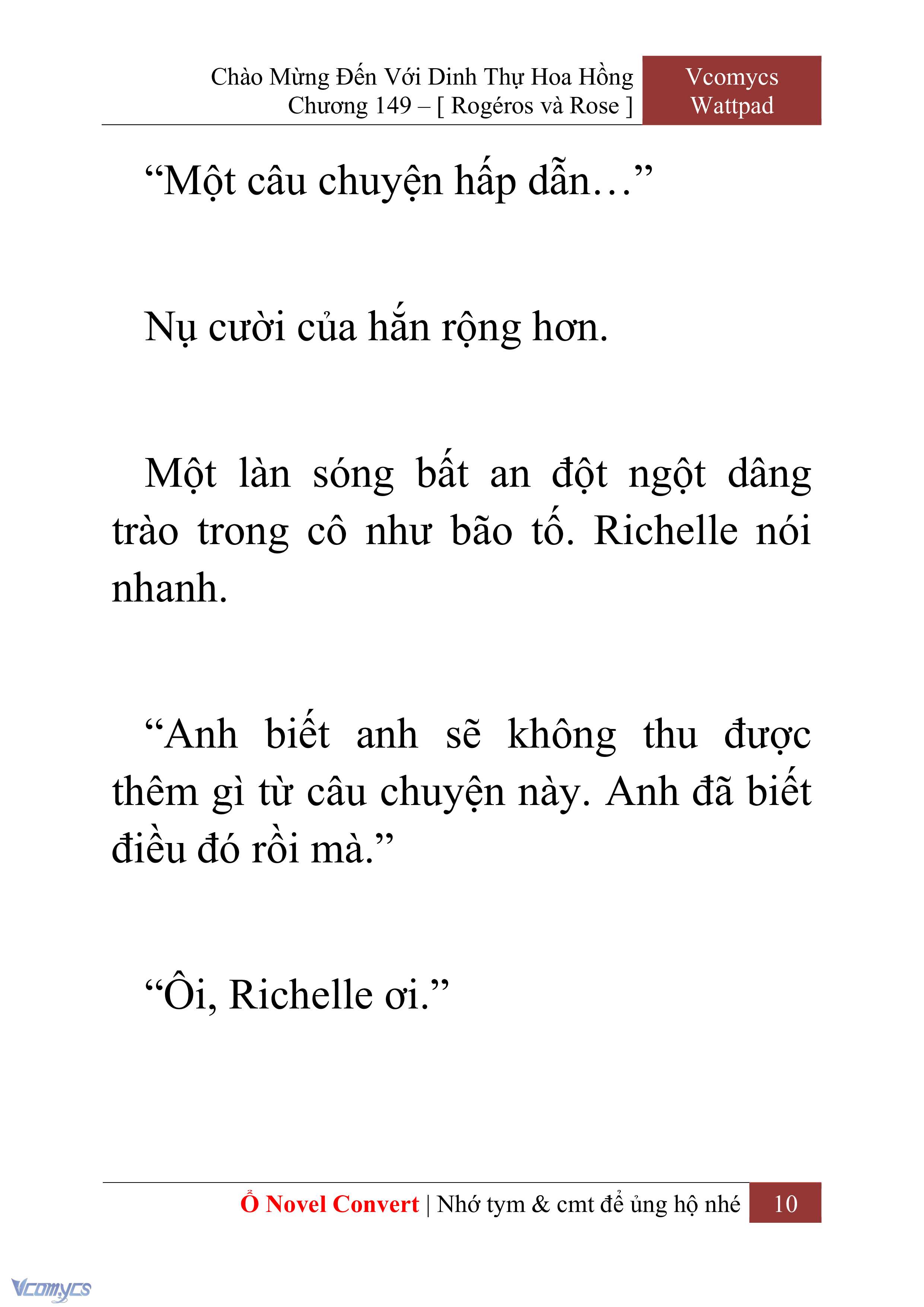 [Novel] Chào Mừng Đến Với Dinh Thự Hoa Hồng Chap 149 - Trang 2