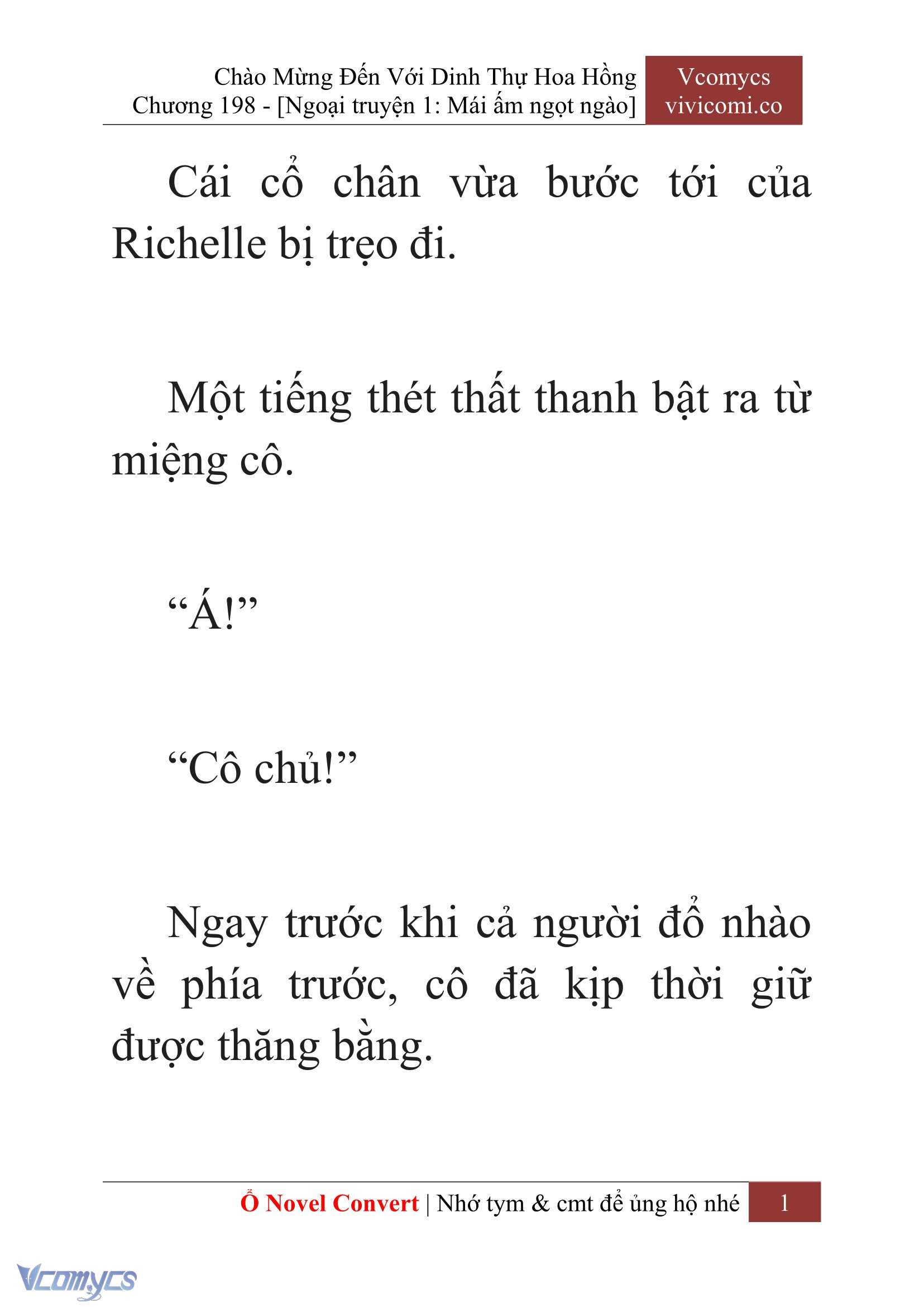 [Novel] Chào Mừng Đến Với Dinh Thự Hoa Hồng Chap 198 - Trang 2