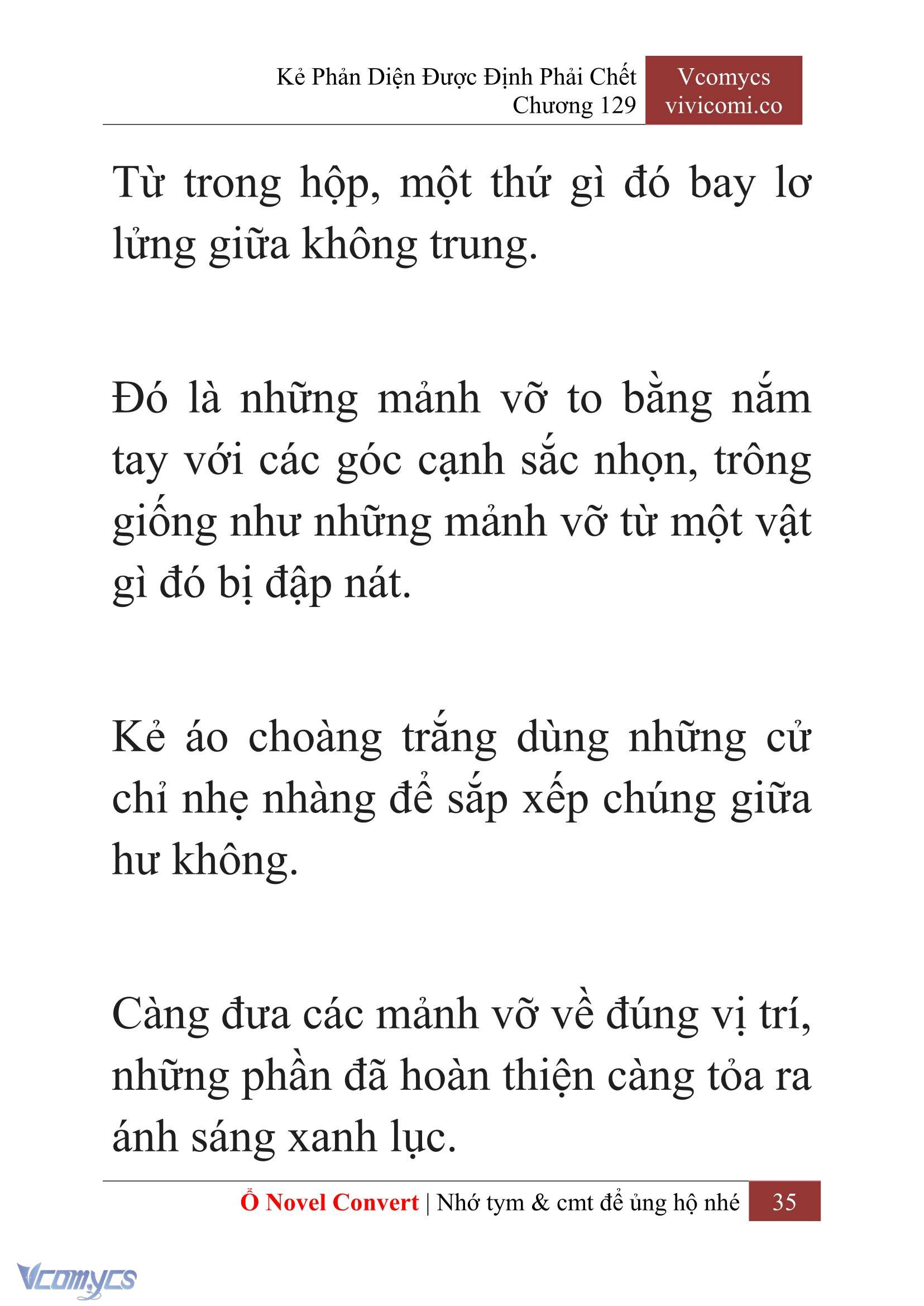 [Novel] Kẻ Phản Diện Được Định Phải Chết Chap 129 - Trang 2