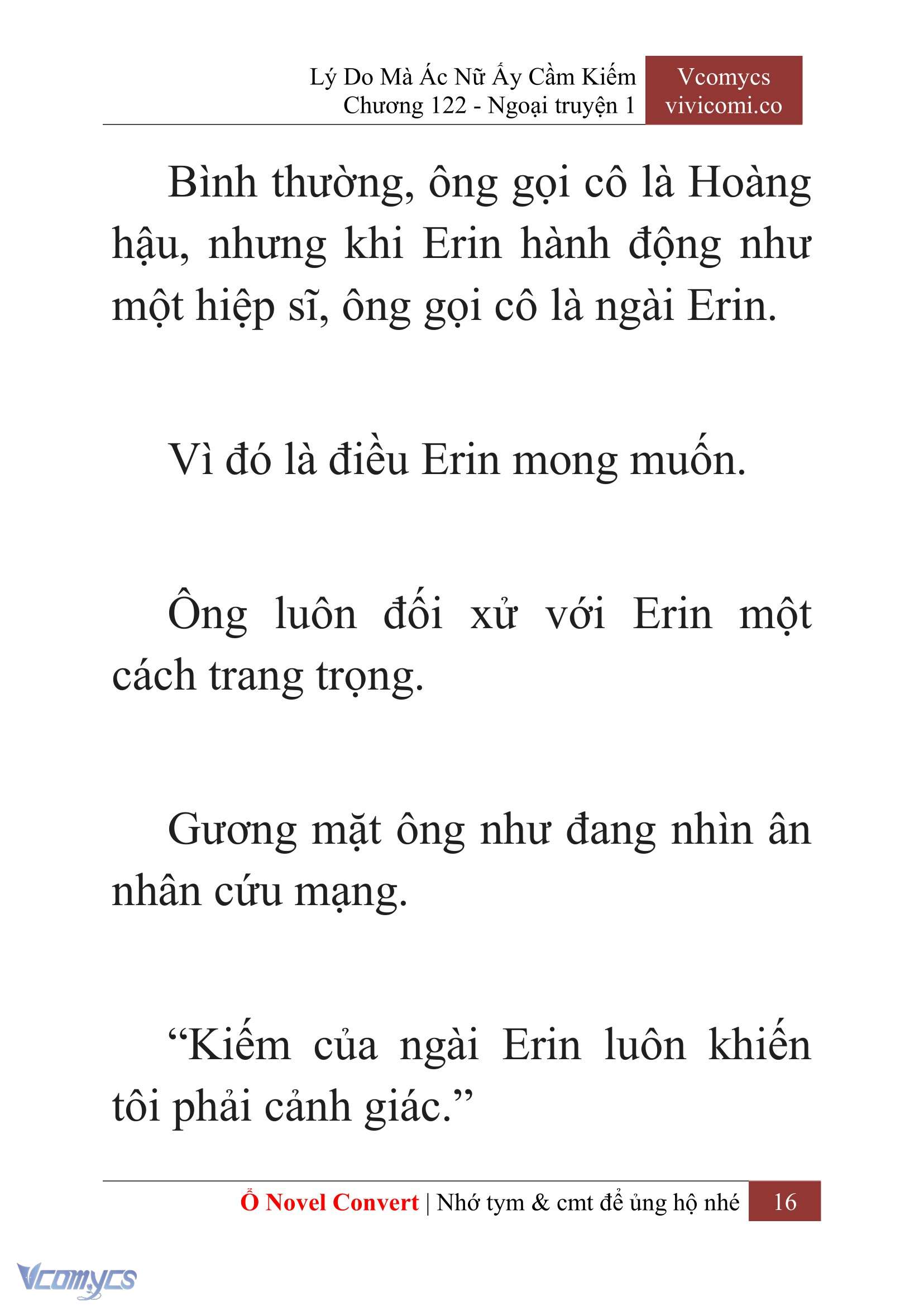 [Novel] Lý Do Mà Ác Nữ Ấy Cầm Kiếm Chap 122 - Trang 2