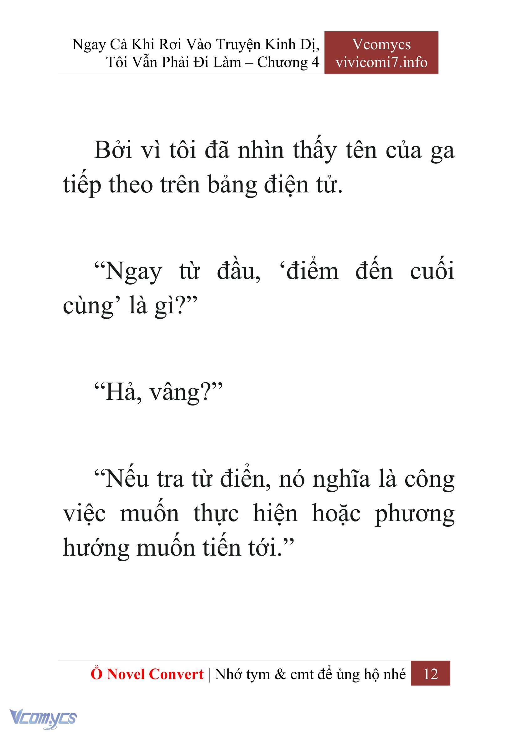 [Novel] Ngay Cả Khi Rơi Vào Truyện Kinh Dị, Tôi Vẫn Phải Đi Làm Chap 4 - Trang 2