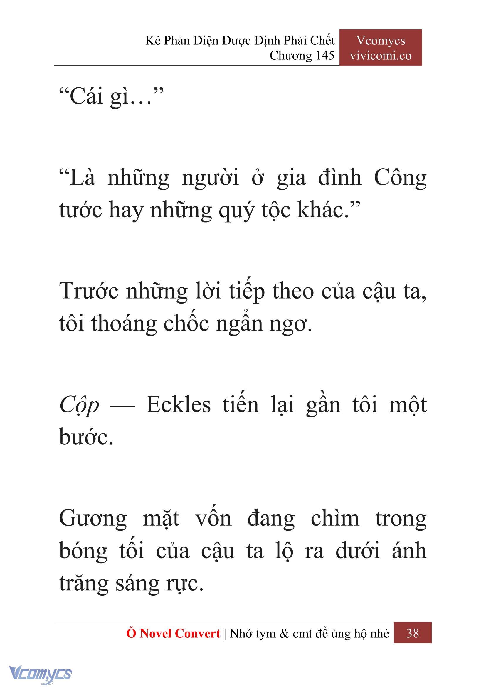 [Novel] Kẻ Phản Diện Được Định Phải Chết Chap 145 - Trang 2