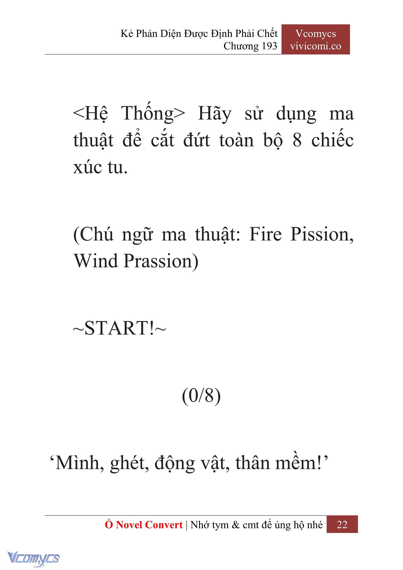 [Novel] Kẻ Phản Diện Được Định Phải Chết Chap 193 - Trang 2