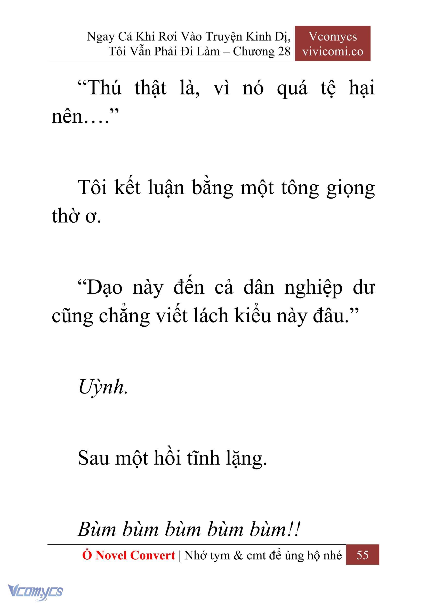 [Novel] Ngay Cả Khi Rơi Vào Truyện Kinh Dị, Tôi Vẫn Phải Đi Làm Chap 28 - Trang 2