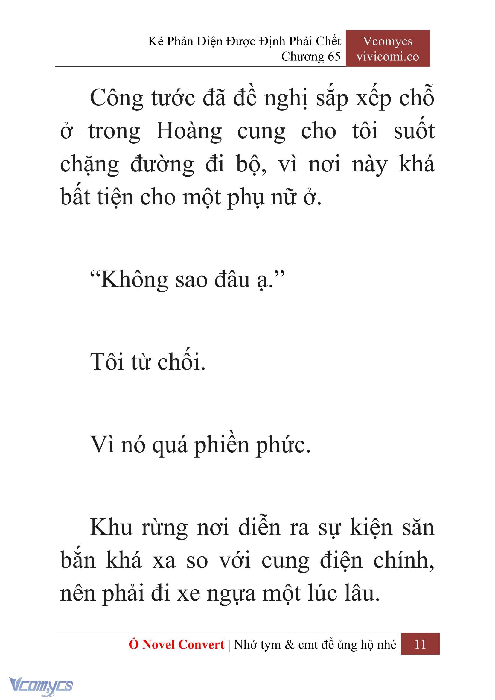 [Novel] Kẻ Phản Diện Được Định Phải Chết Chap 65 - Trang 2