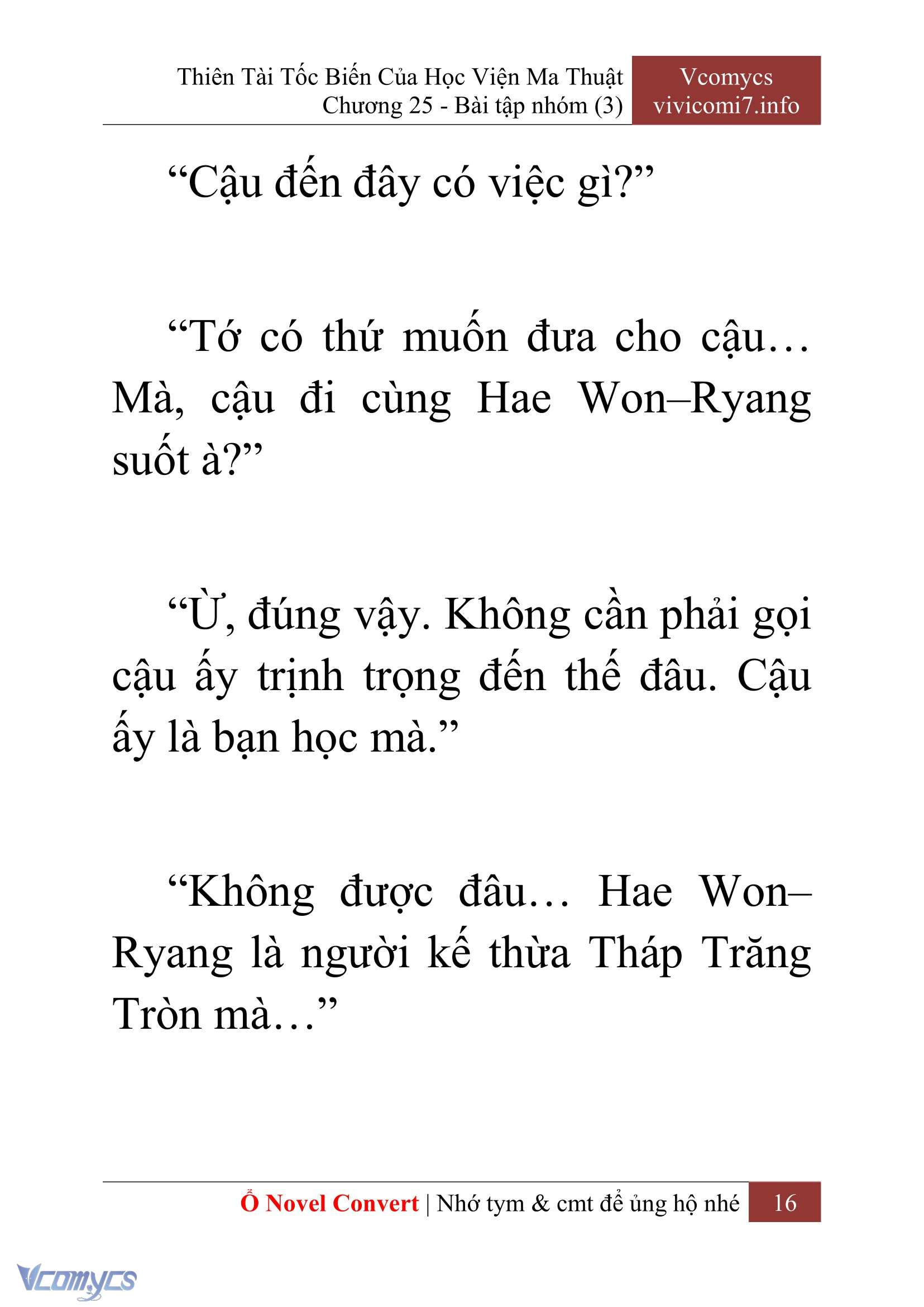 [Novel] Thiên Tài Tốc Biến Của Học Viện Ma Thuật Chap 25 - Trang 2