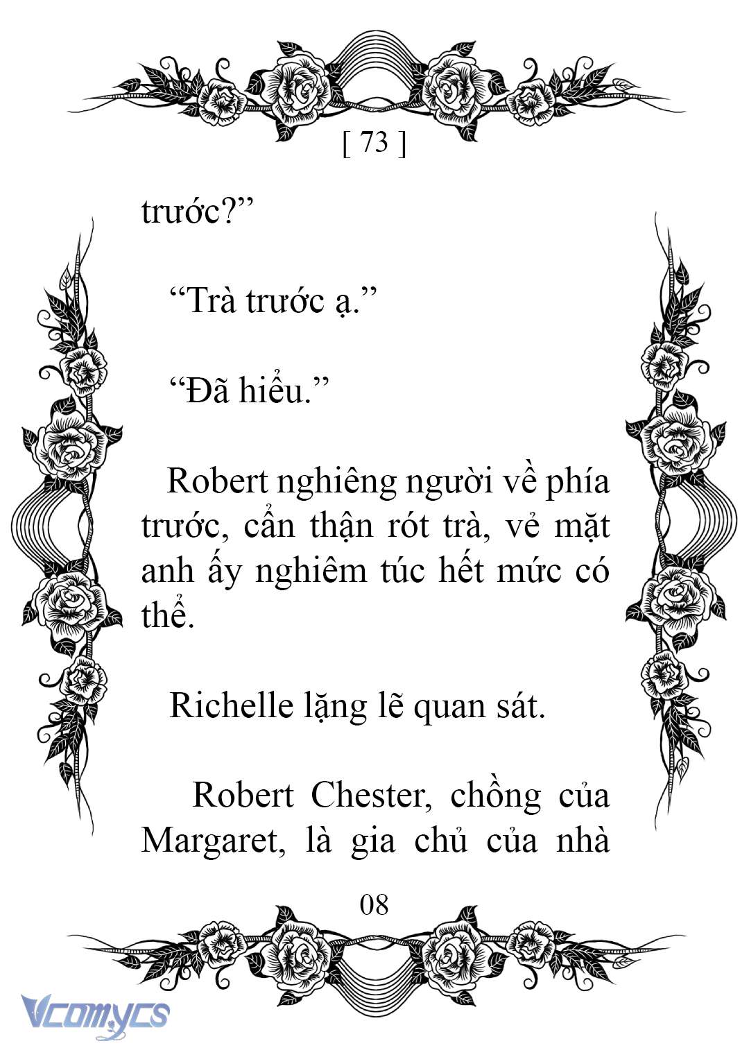[Novel] Chào Mừng Đến Với Dinh Thự Hoa Hồng Chap 73 - Trang 2