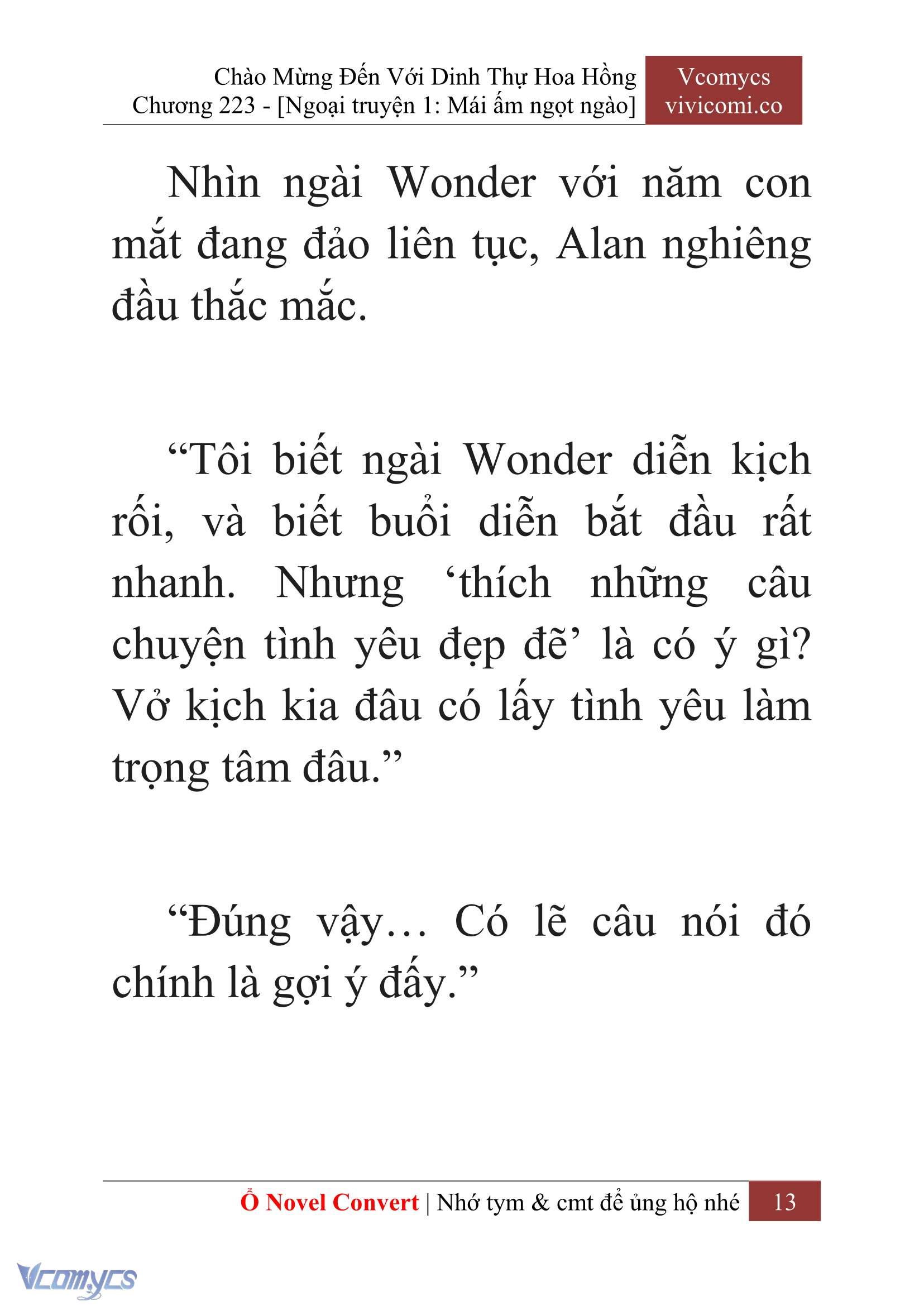 [Novel] Chào Mừng Đến Với Dinh Thự Hoa Hồng Chap 223 - Trang 2