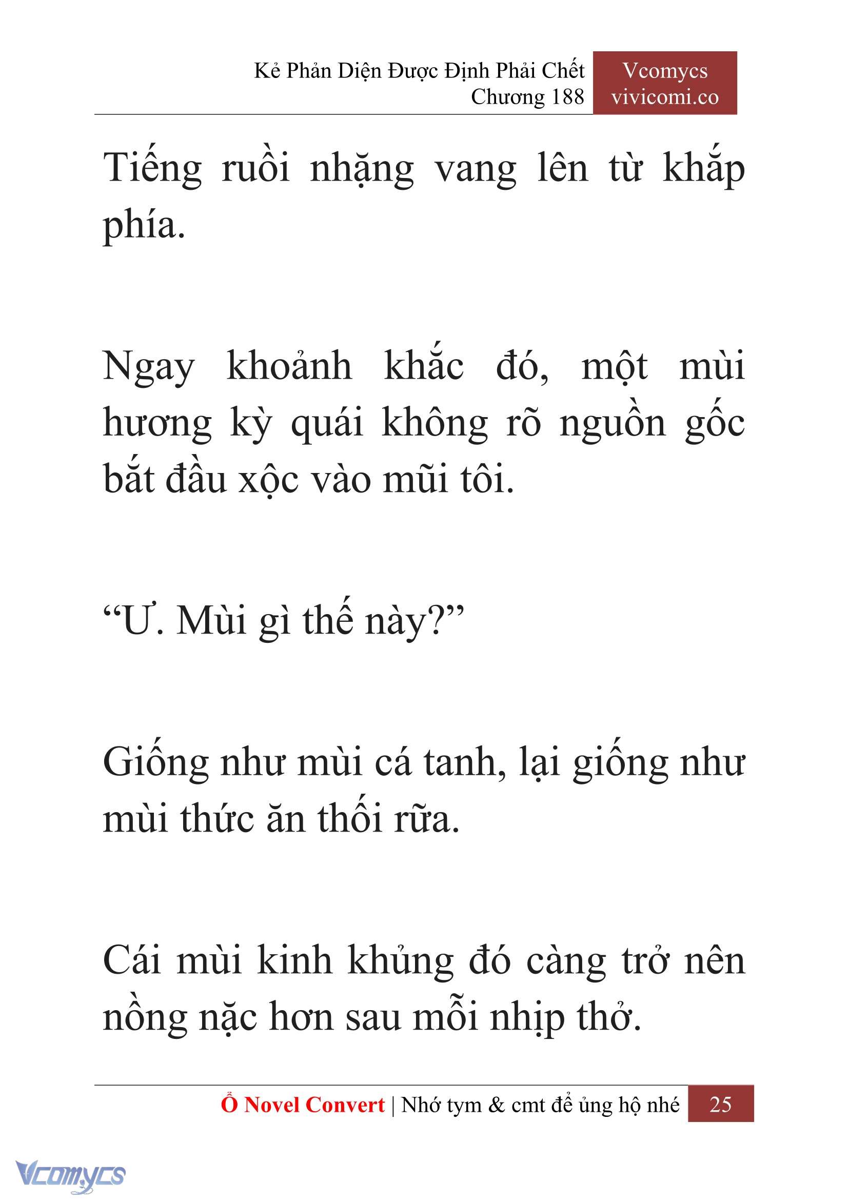 [Novel] Kẻ Phản Diện Được Định Phải Chết Chap 188 - Trang 2