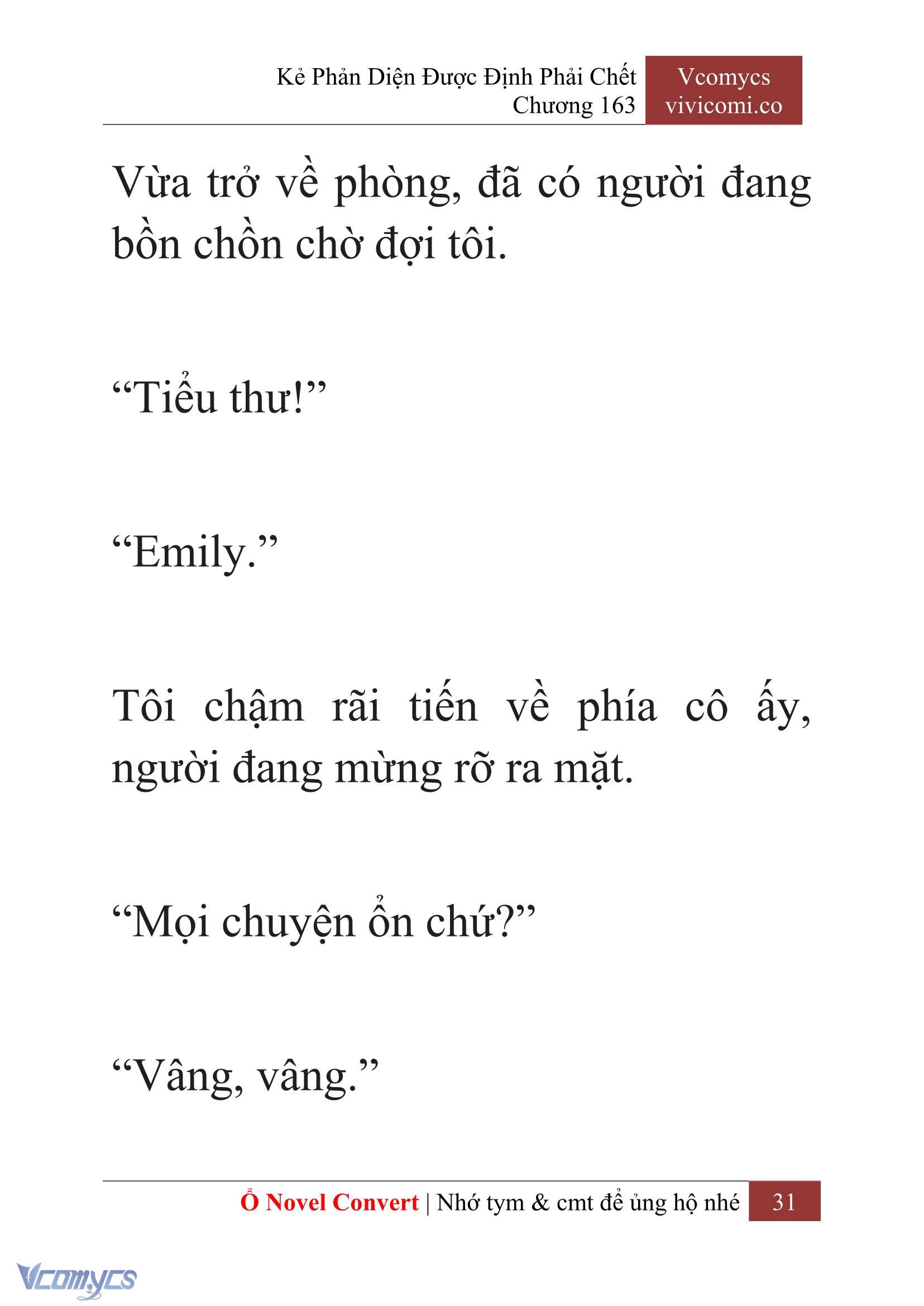 [Novel] Kẻ Phản Diện Được Định Phải Chết Chap 163 - Trang 2