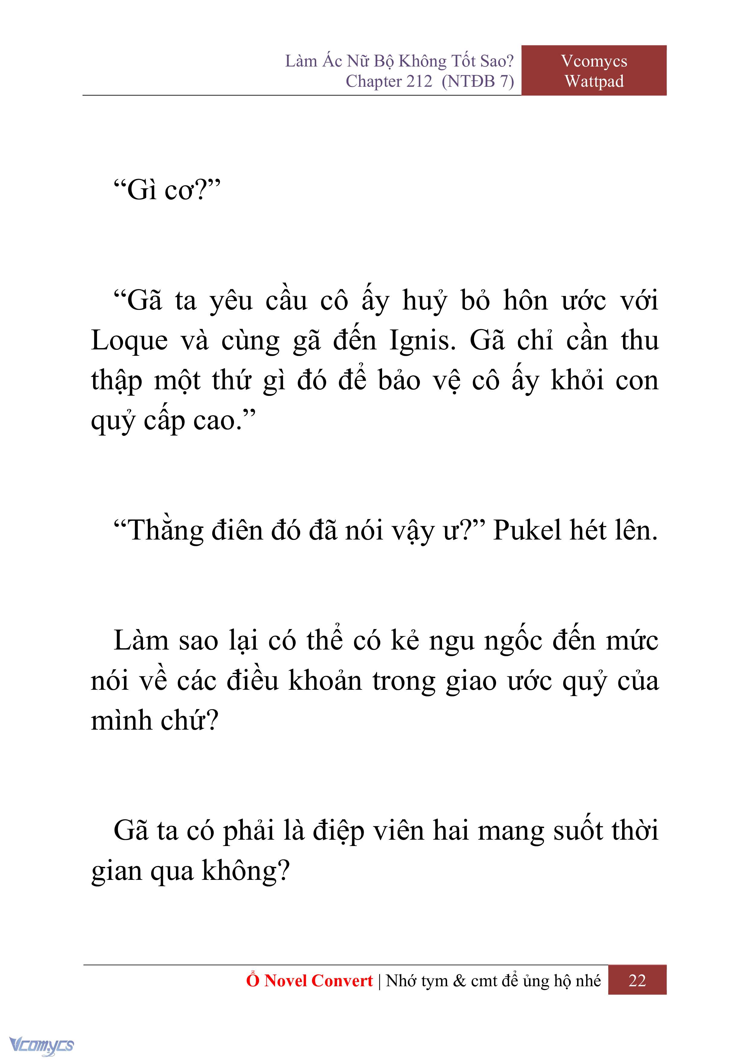 [Novel] Làm Ác Nữ Bộ Không Tốt Sao? Chap 212 - Trang 2