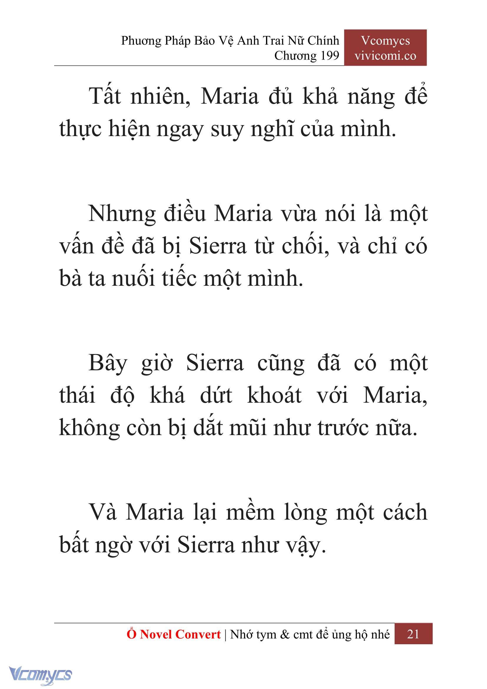 [Novel] Phương Pháp Bảo Vệ Anh Trai Nữ Chính Chap 199 - Trang 2