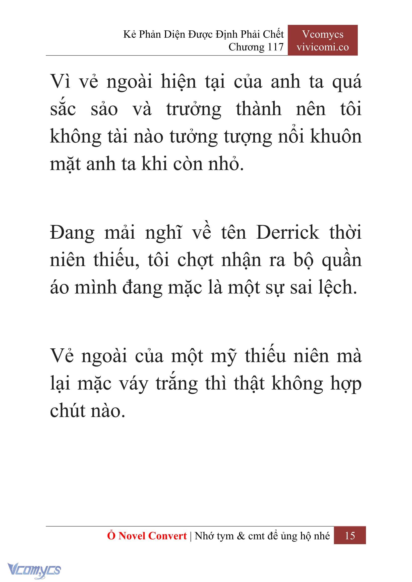 [Novel] Kẻ Phản Diện Được Định Phải Chết Chap 117 - Trang 2