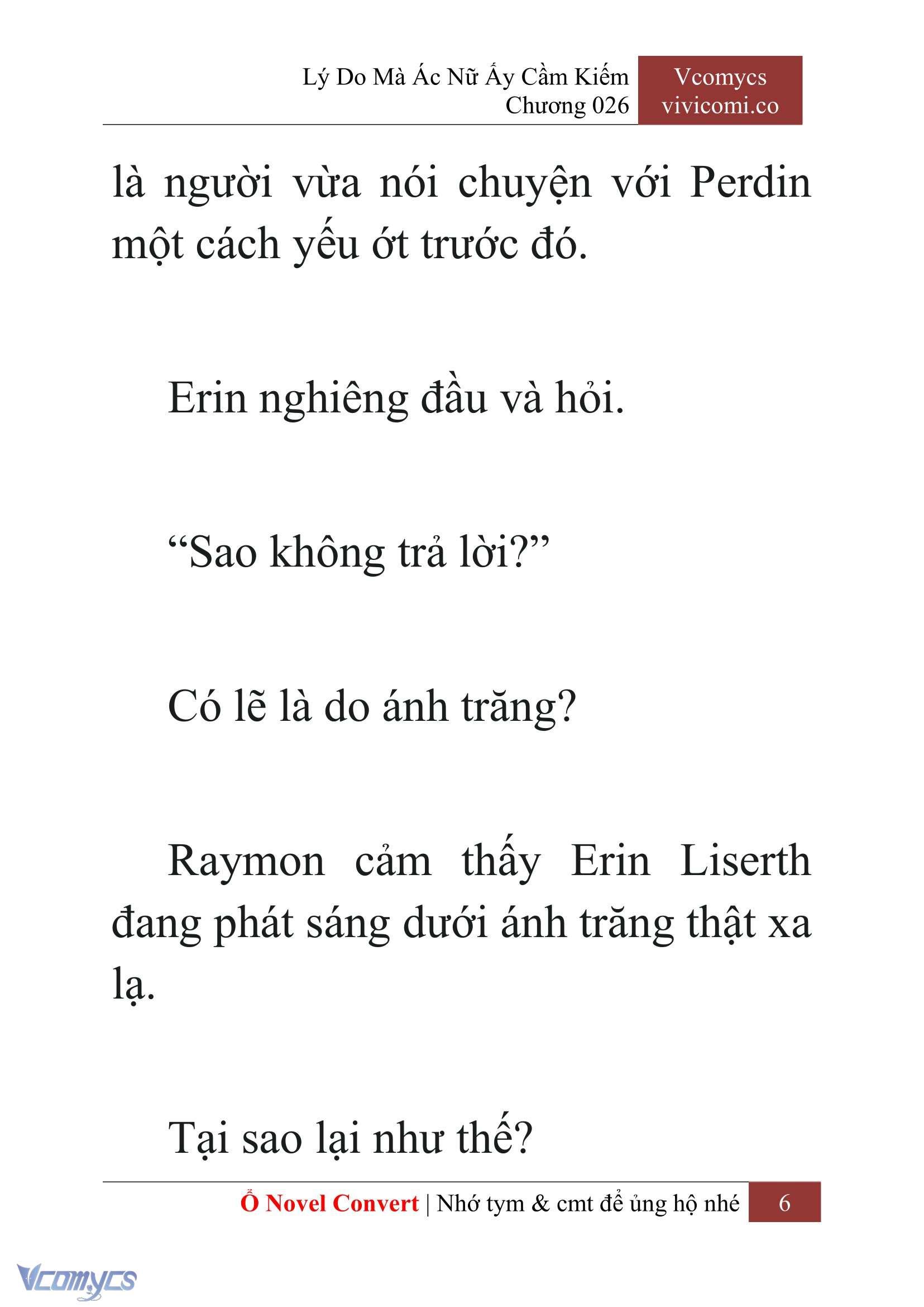 [Novel] Lý Do Mà Ác Nữ Ấy Cầm Kiếm Chap 26 - Trang 2