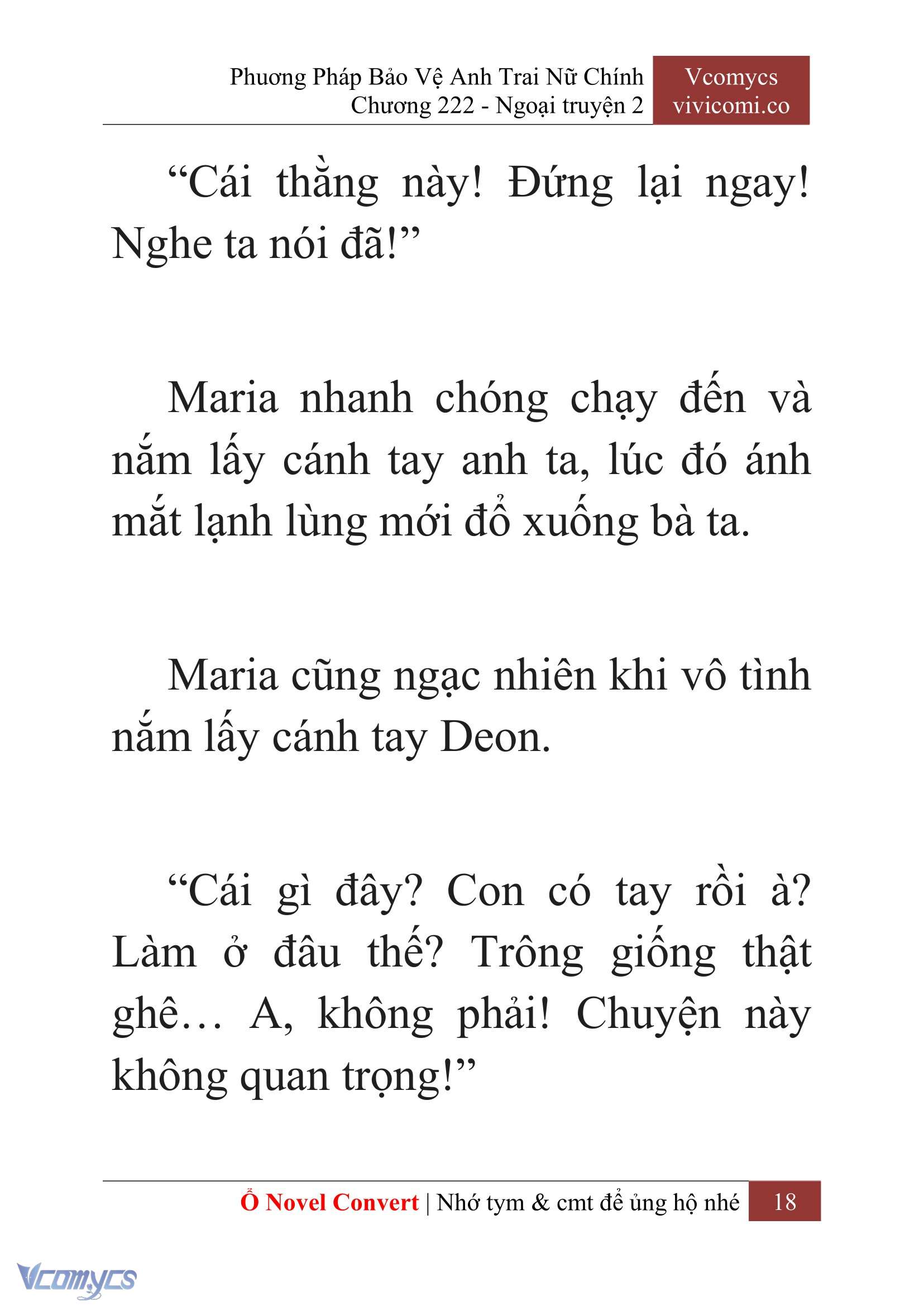[Novel] Phương Pháp Bảo Vệ Anh Trai Nữ Chính Chap 222 - Trang 2
