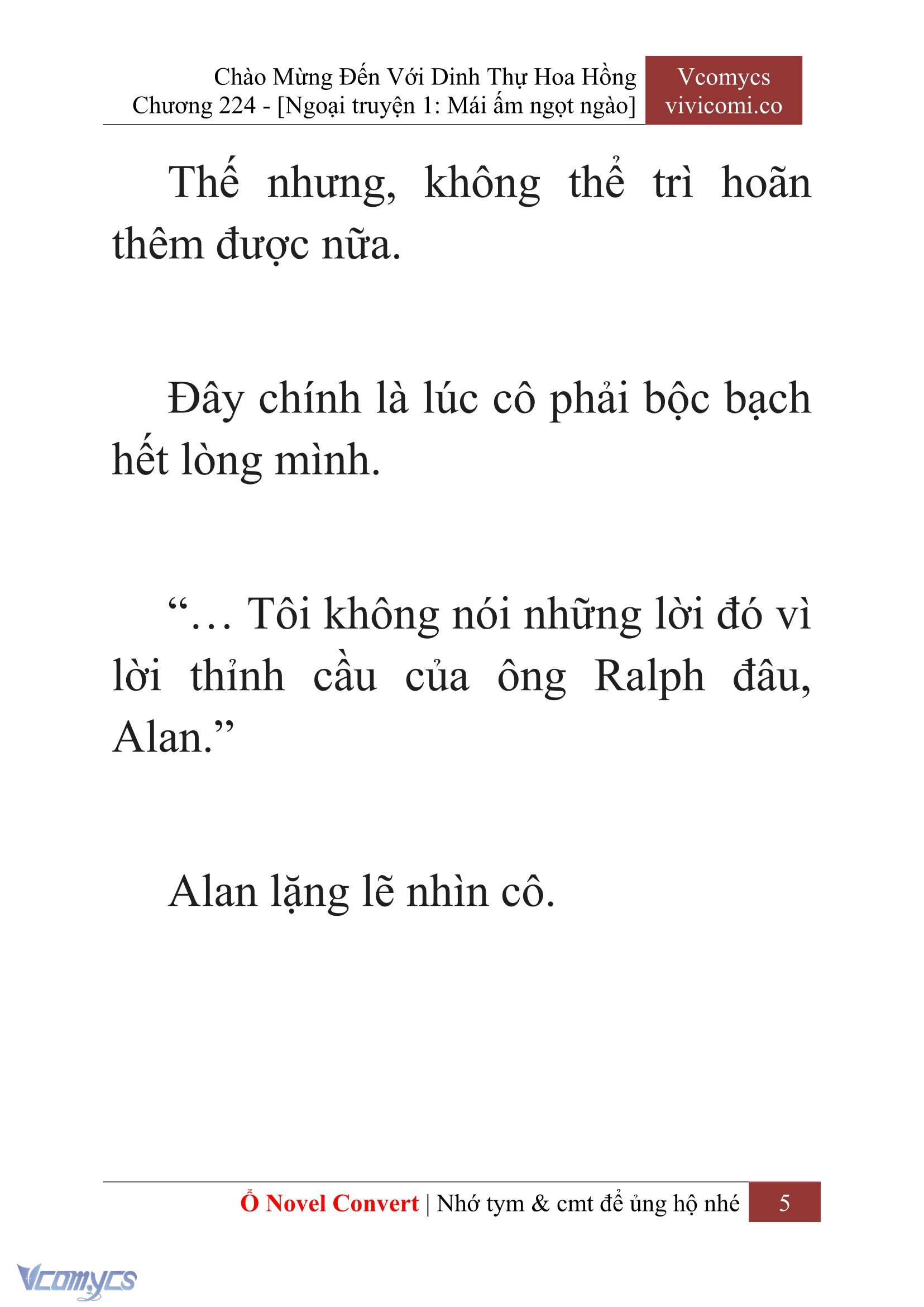 [Novel] Chào Mừng Đến Với Dinh Thự Hoa Hồng Chap 224 - Trang 2