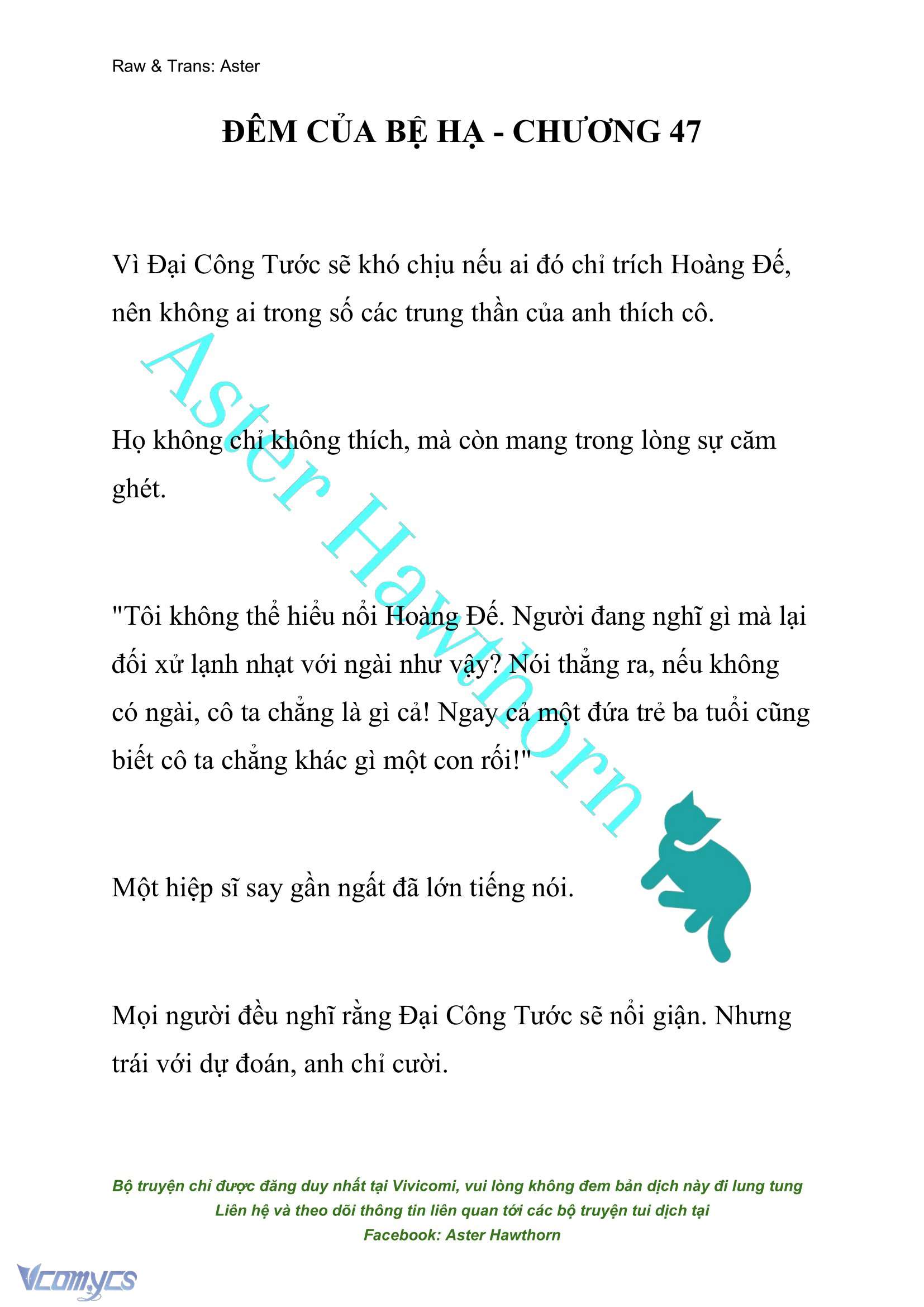 [NOVEL] Đêm Của Bệ Hạ Chap 47 - Trang 2