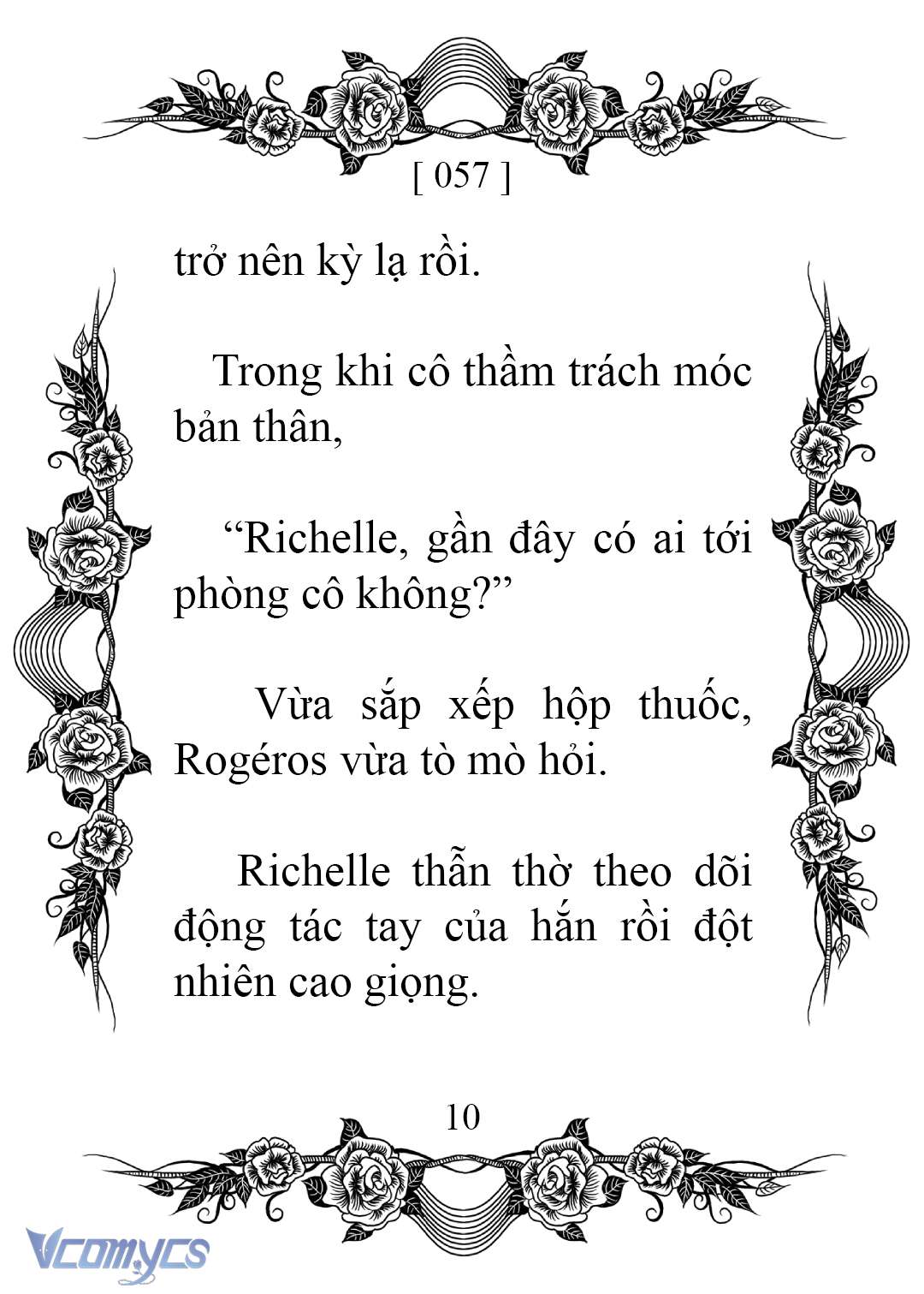 [Novel] Chào Mừng Đến Với Dinh Thự Hoa Hồng Chap 57 - Trang 2