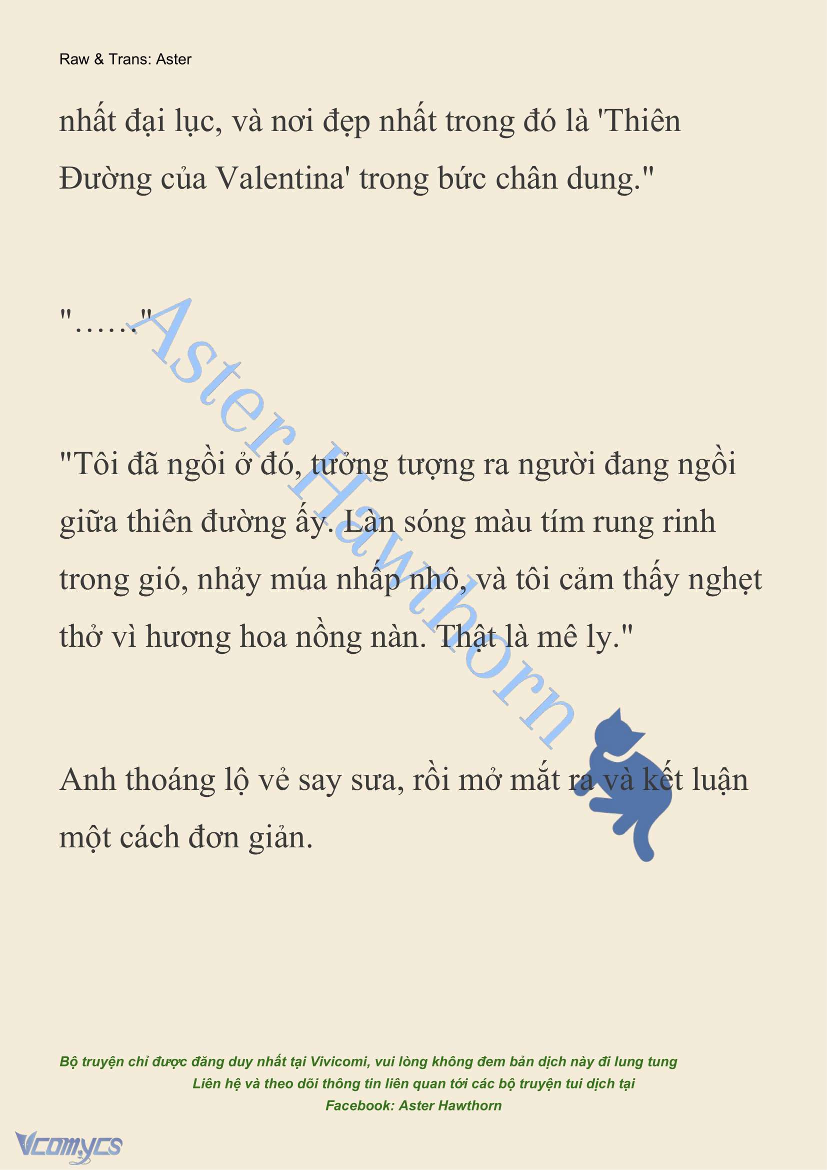[NOVEL] Thiên Đường Của Valentina Chap 31 - Trang 2
