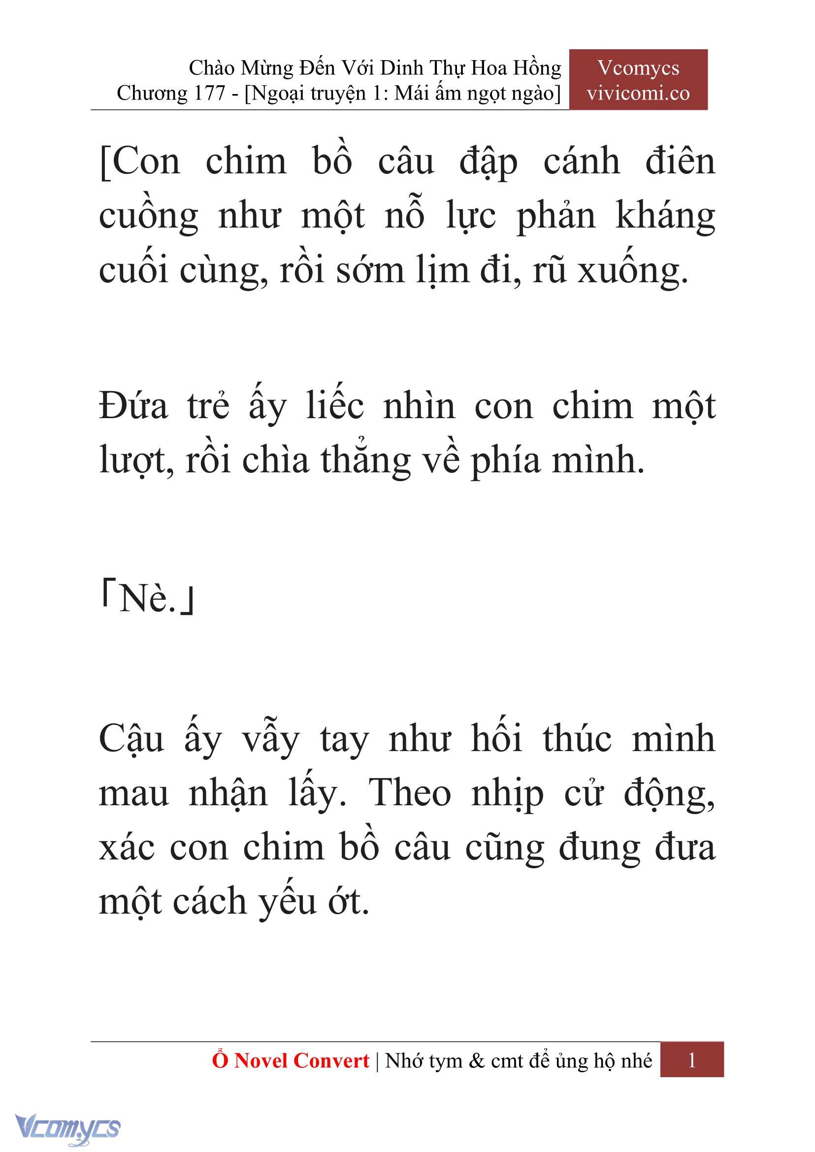 [Novel] Chào Mừng Đến Với Dinh Thự Hoa Hồng Chap 177 - Trang 2