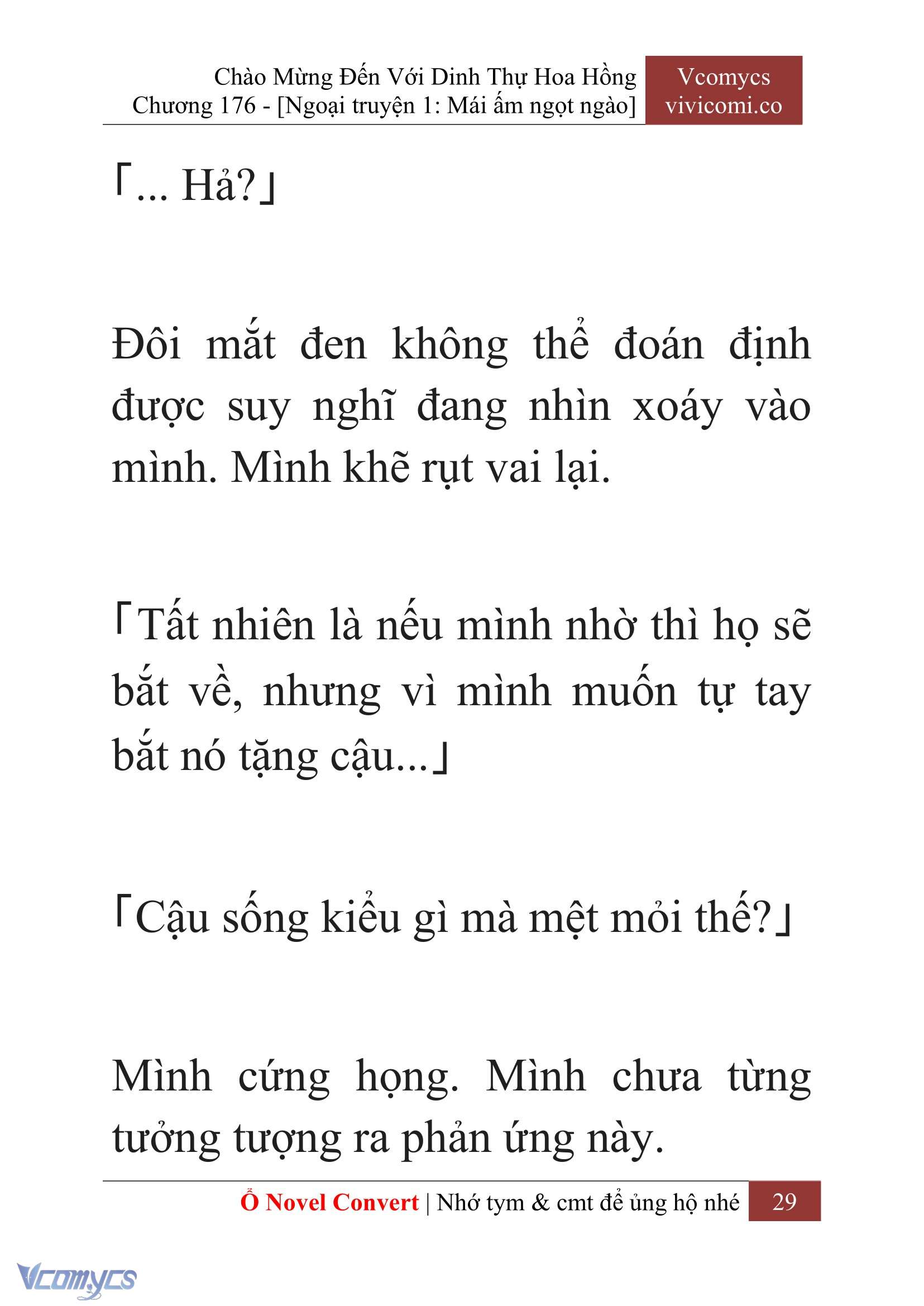 [Novel] Chào Mừng Đến Với Dinh Thự Hoa Hồng Chap 176 - Trang 2