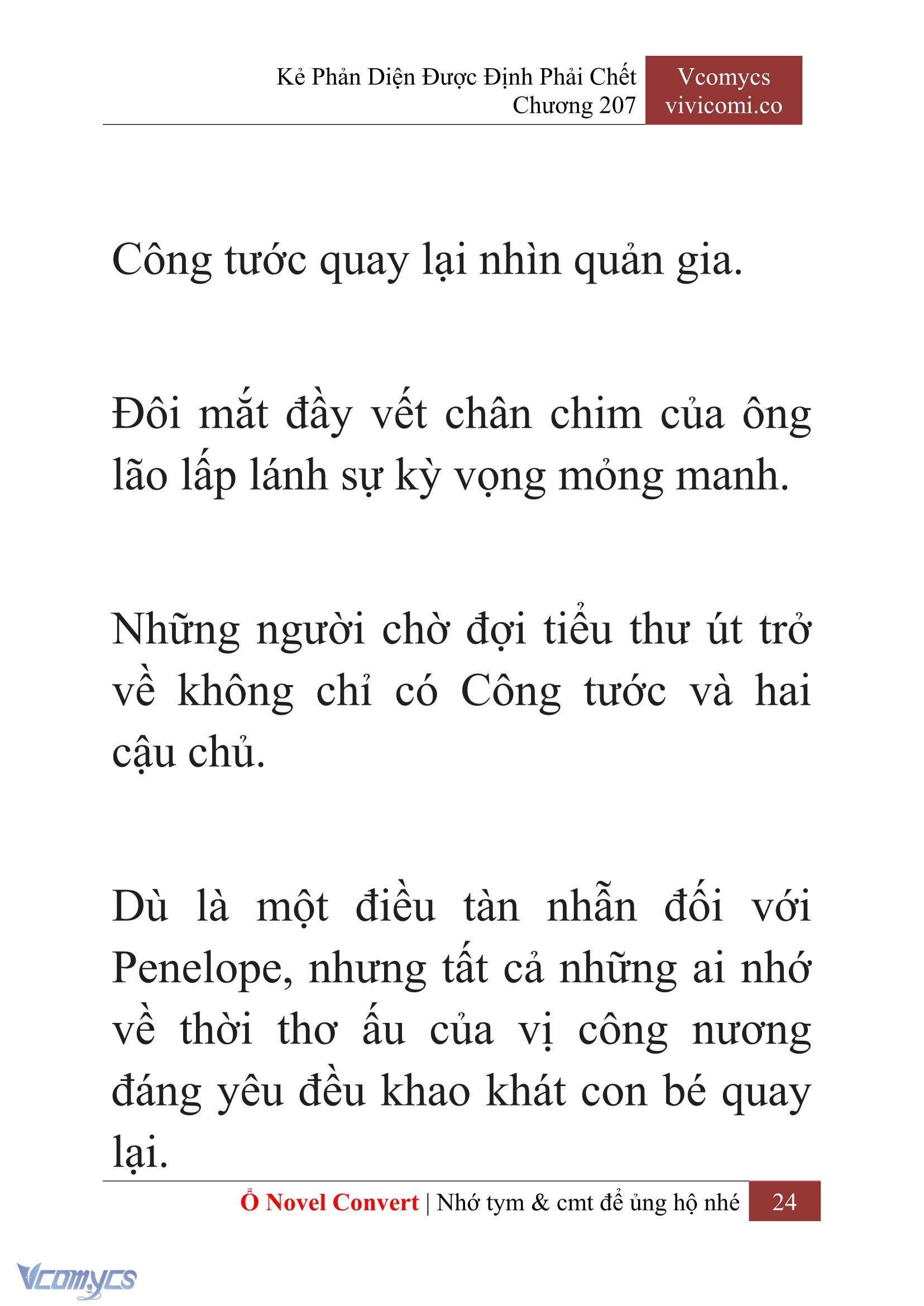 [Novel] Kẻ Phản Diện Được Định Phải Chết Chap 207 - Trang 2