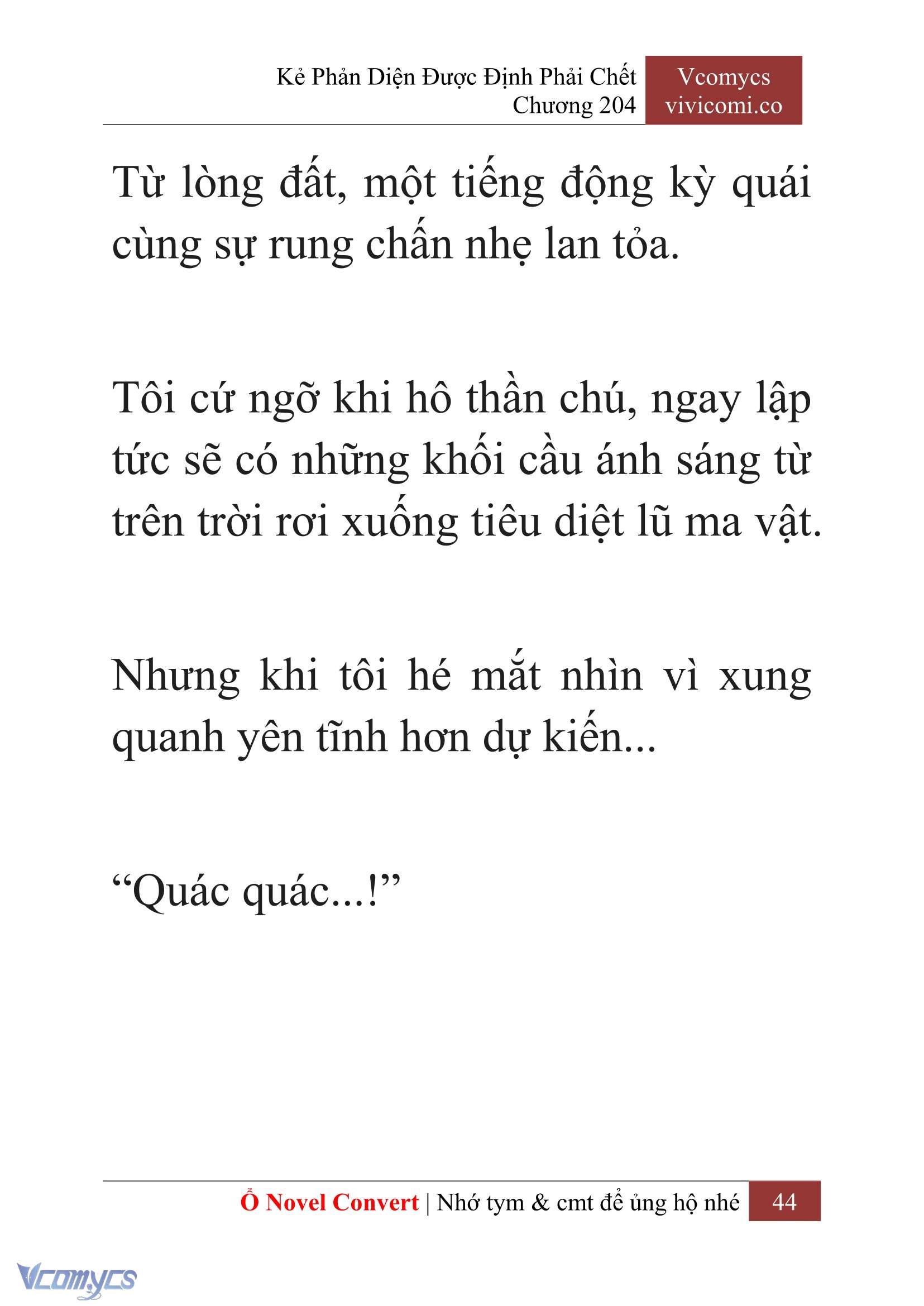 [Novel] Kẻ Phản Diện Được Định Phải Chết Chap 204 - Next Chap 205