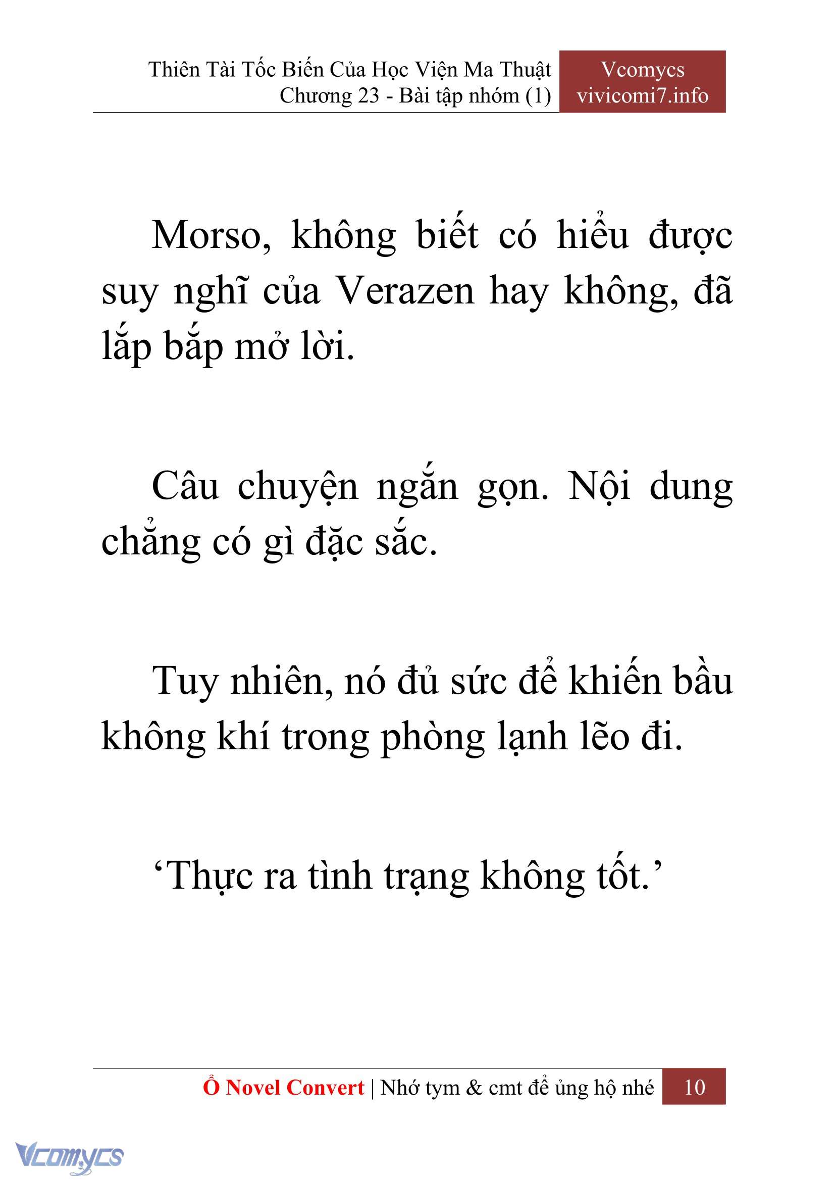 [Novel] Thiên Tài Tốc Biến Của Học Viện Ma Thuật Chap 23 - Trang 2
