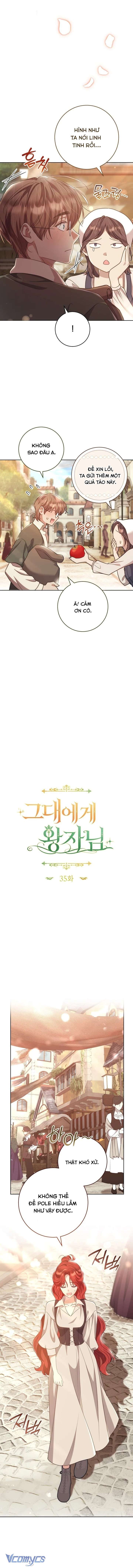 [18+] Vị Hoàng Tử Của Em Chap 35 - Trang 2