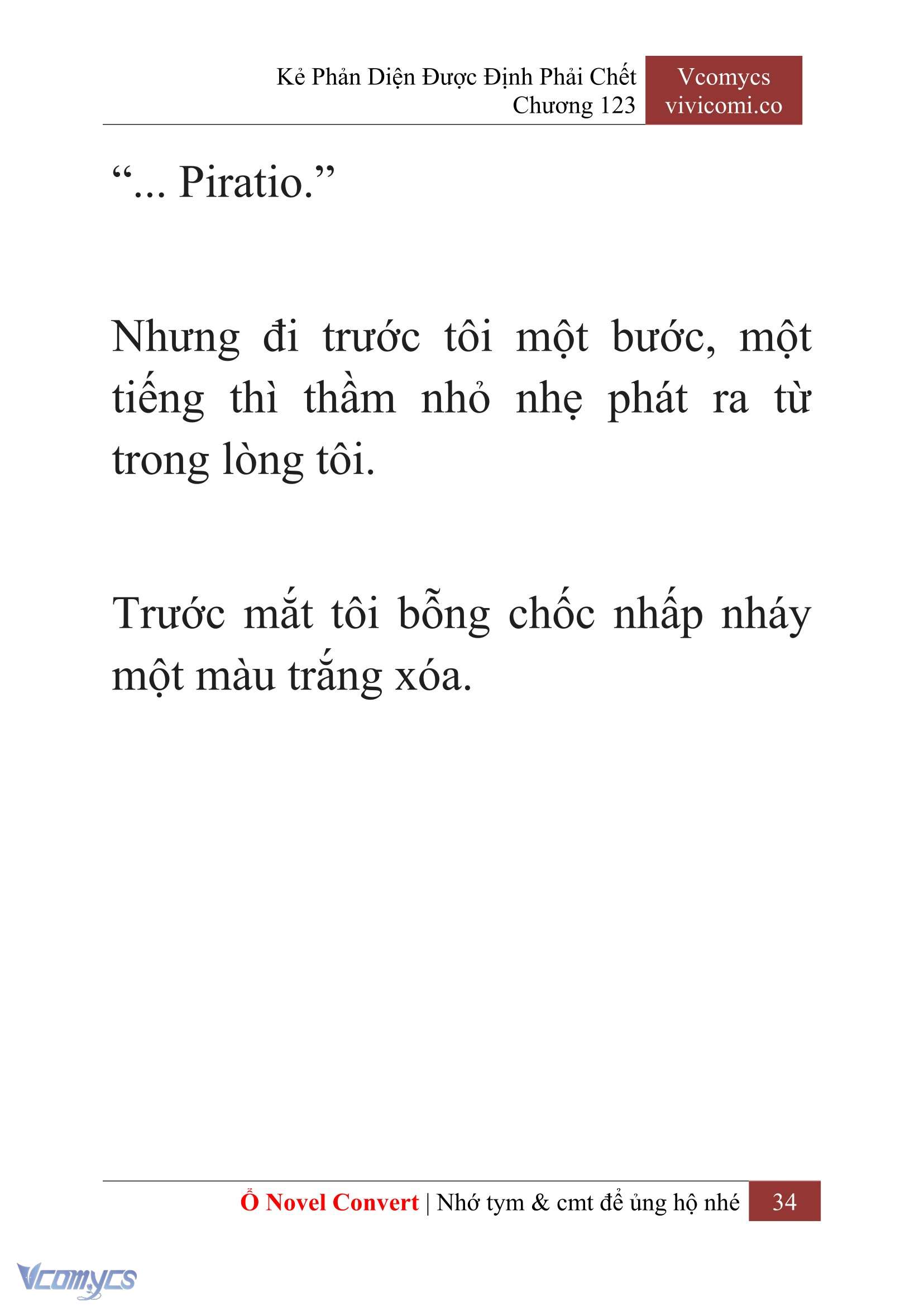 [Novel] Kẻ Phản Diện Được Định Phải Chết Chap 123 - Trang 2