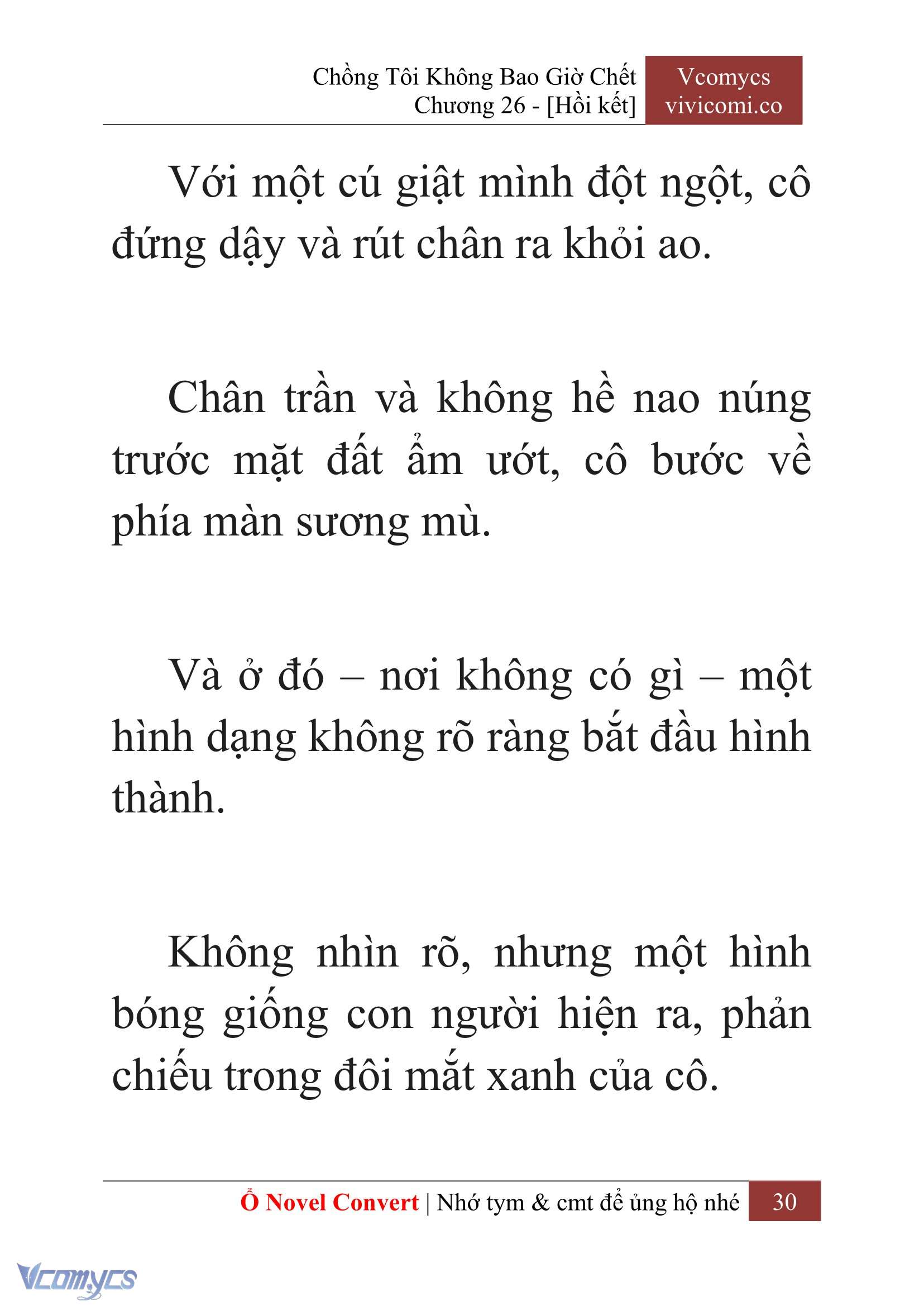 [Novel] Chồng Tôi Không Bao Giờ Chết Chap 26 - Trang 2