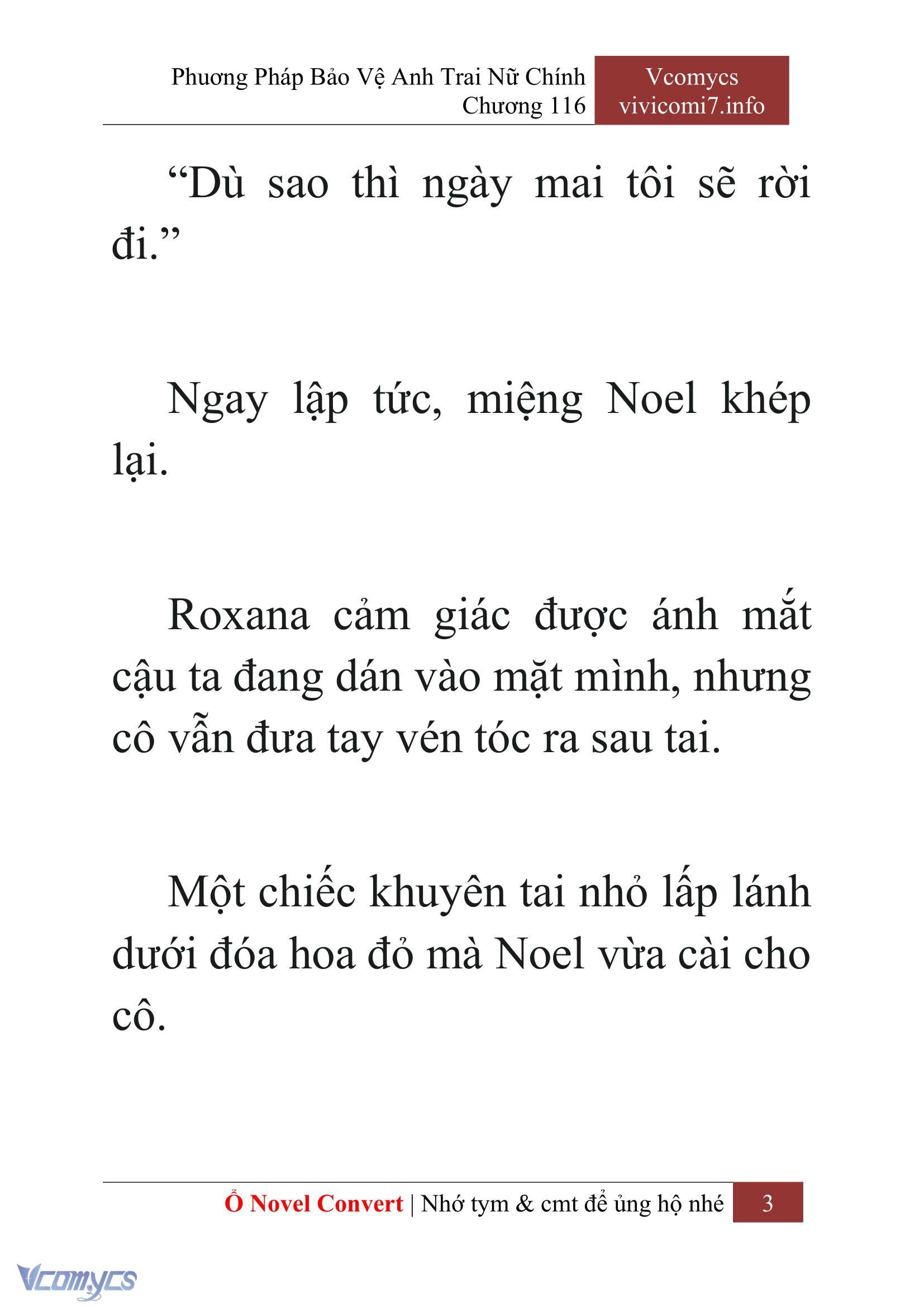 [Novel] Phương Pháp Bảo Vệ Anh Trai Nữ Chính Chap 116 - Trang 2
