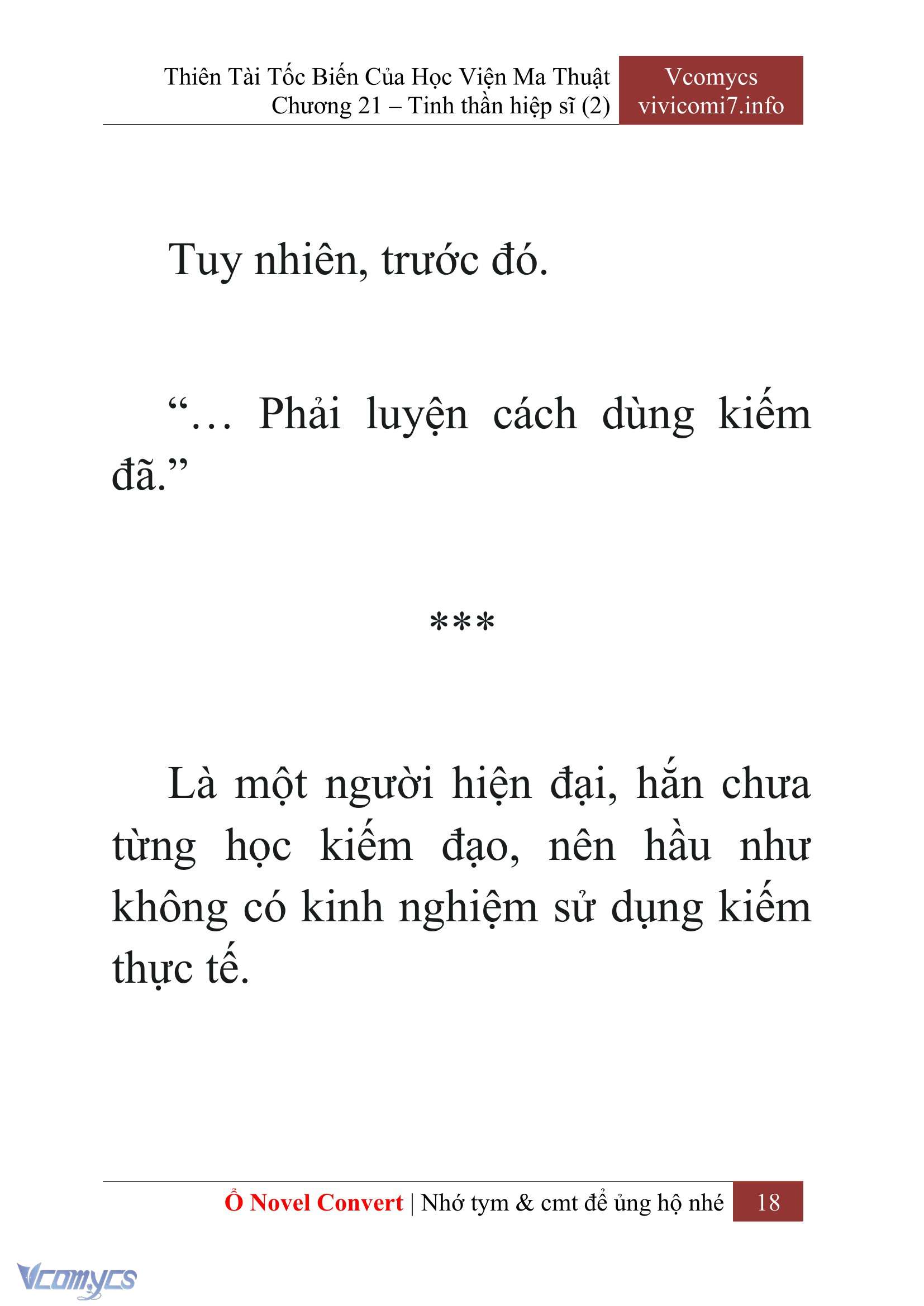 [Novel] Thiên Tài Tốc Biến Của Học Viện Ma Thuật Chap 21 - Trang 2
