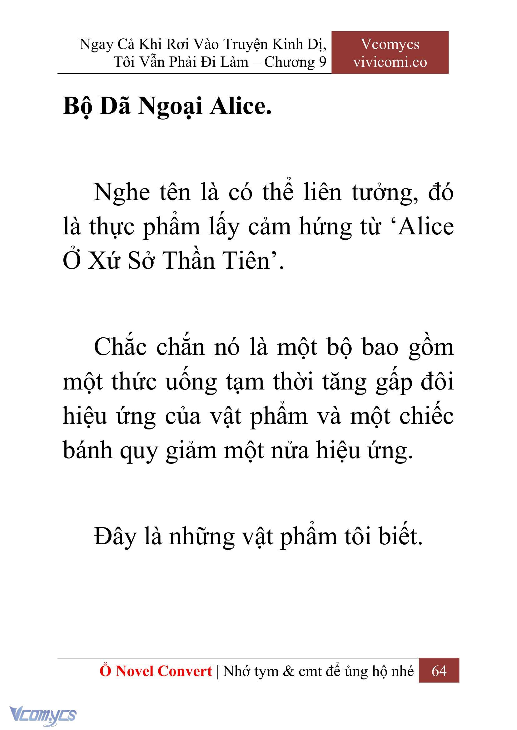 [Novel] Ngay Cả Khi Rơi Vào Truyện Kinh Dị, Tôi Vẫn Phải Đi Làm Chap 9 - Trang 2