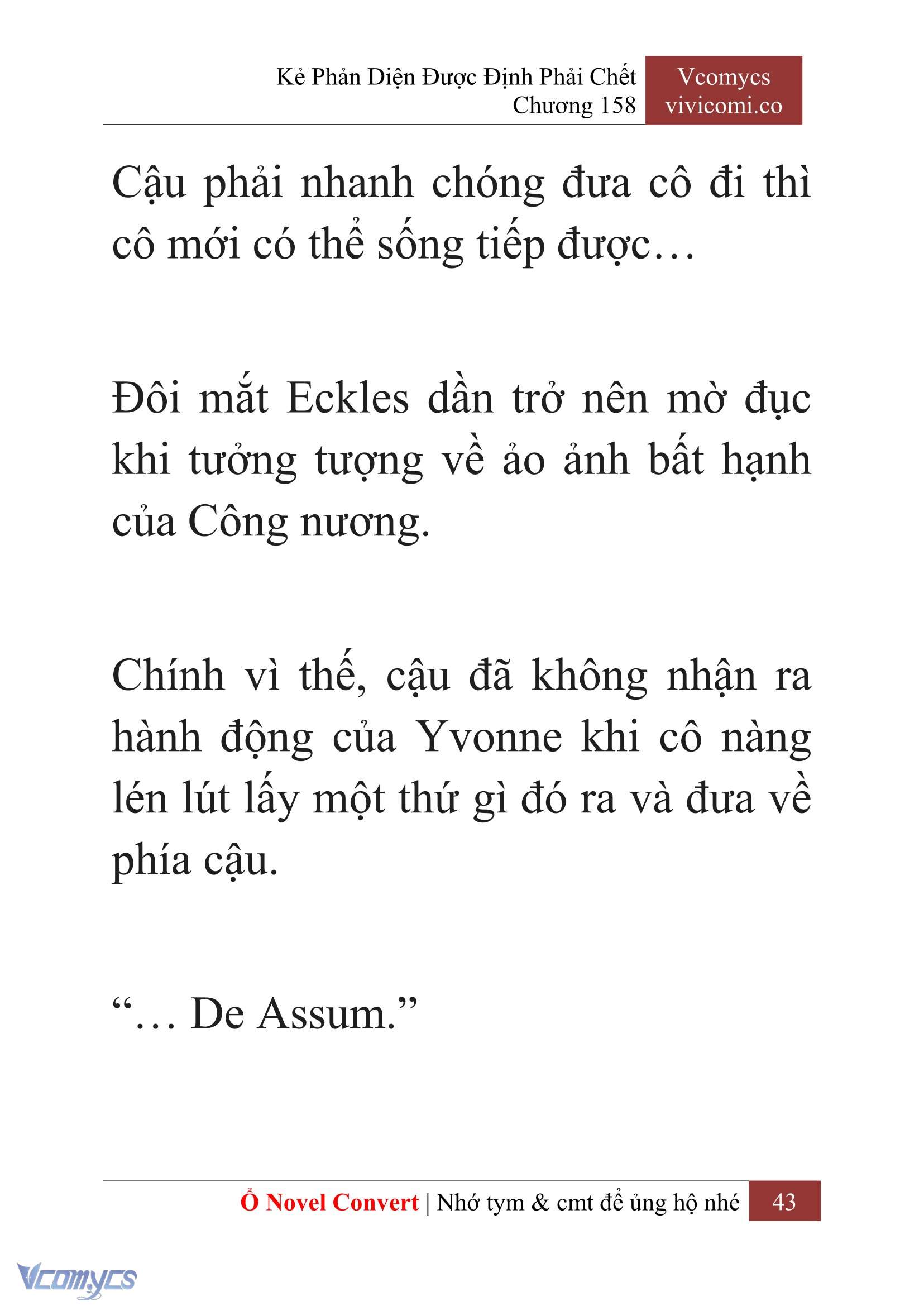 [Novel] Kẻ Phản Diện Được Định Phải Chết Chap 158 - Trang 2