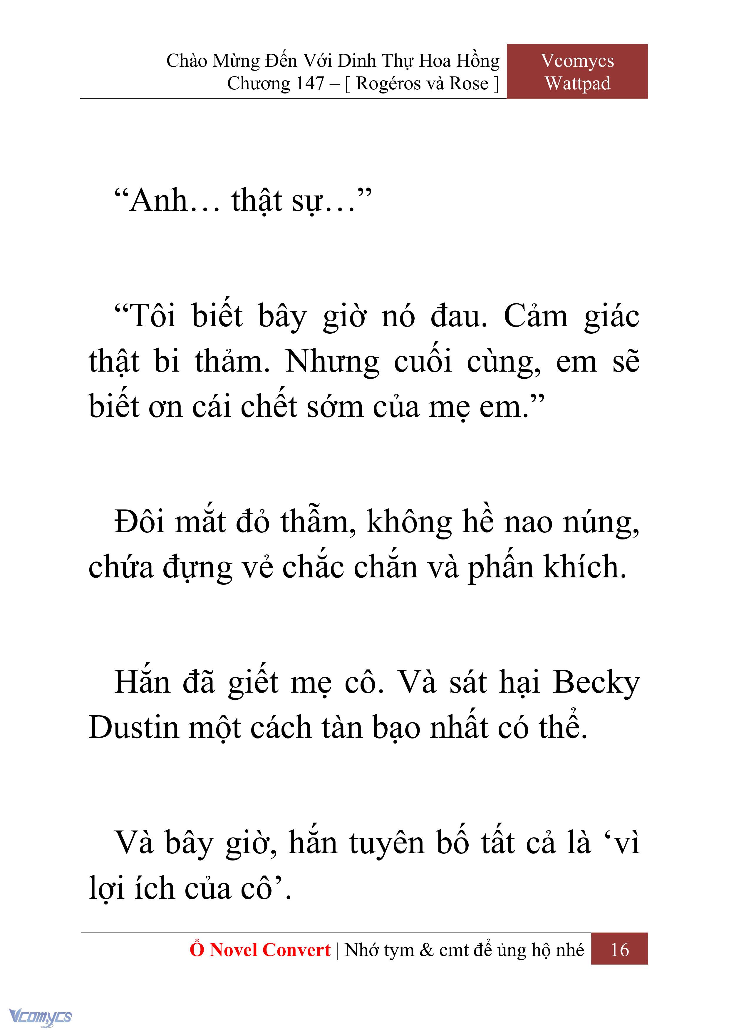 [Novel] Chào Mừng Đến Với Dinh Thự Hoa Hồng Chap 147 - Trang 2