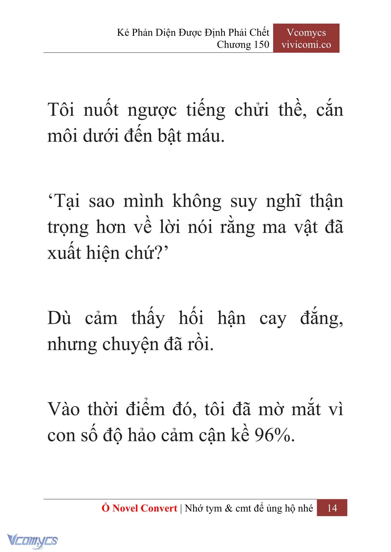 [Novel] Kẻ Phản Diện Được Định Phải Chết Chap 150 - Trang 2