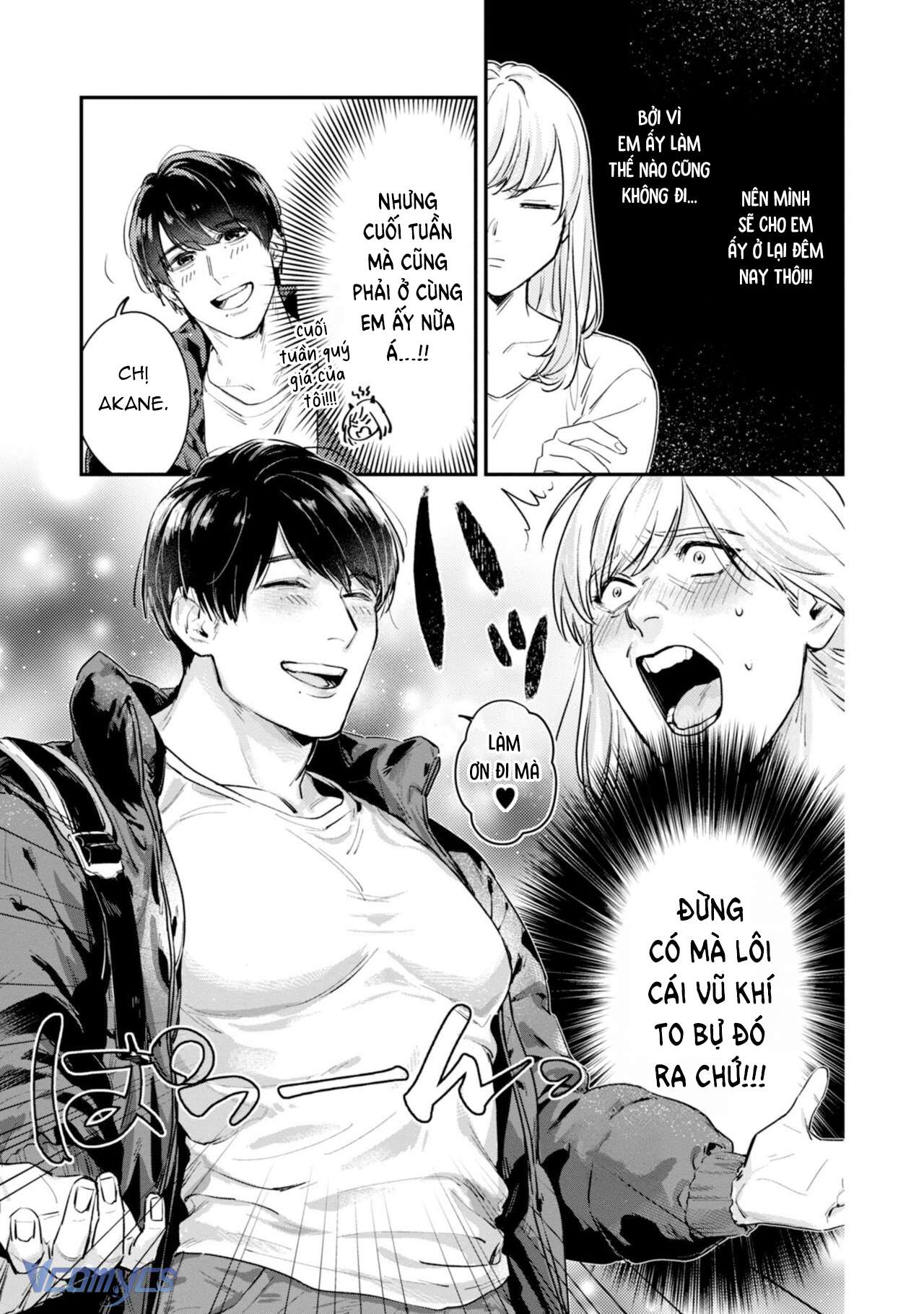 Chị Thích Ngực Tôi Đúng Không?! Chap 1 - Trang 2