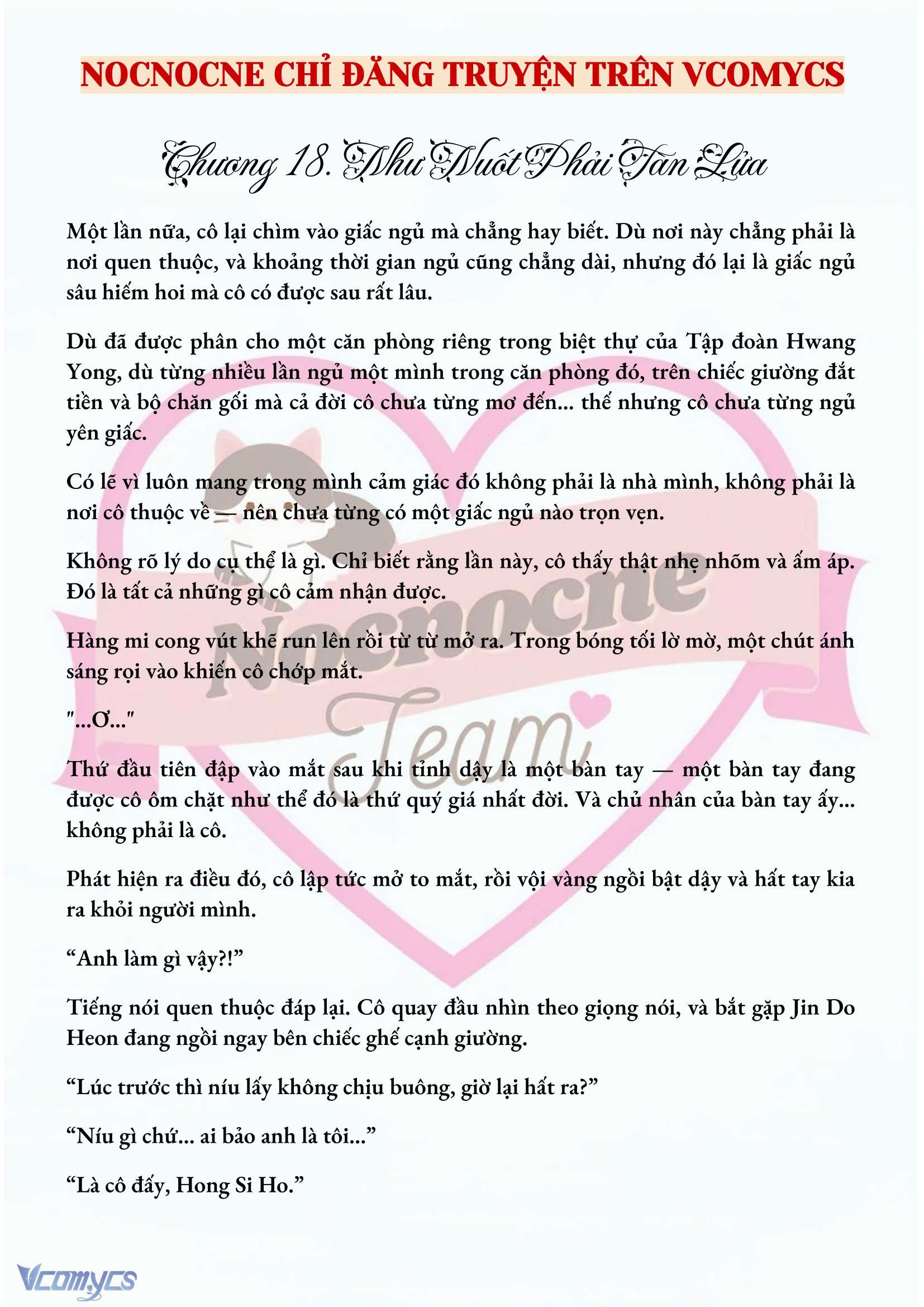 [NOVEL] MANG THAI, CƯỠNG ĐOẠT Chap 18 - Next Chap 19