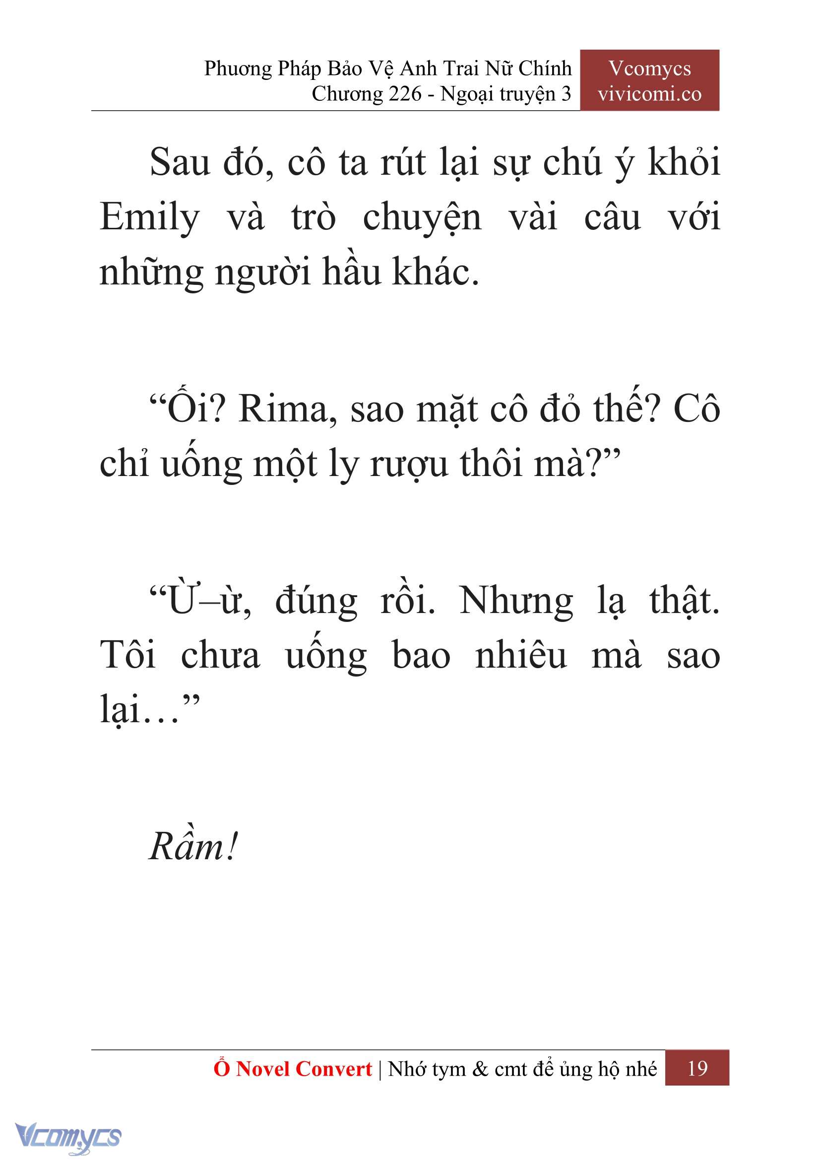 [Novel] Phương Pháp Bảo Vệ Anh Trai Nữ Chính Chap 226 - Trang 2