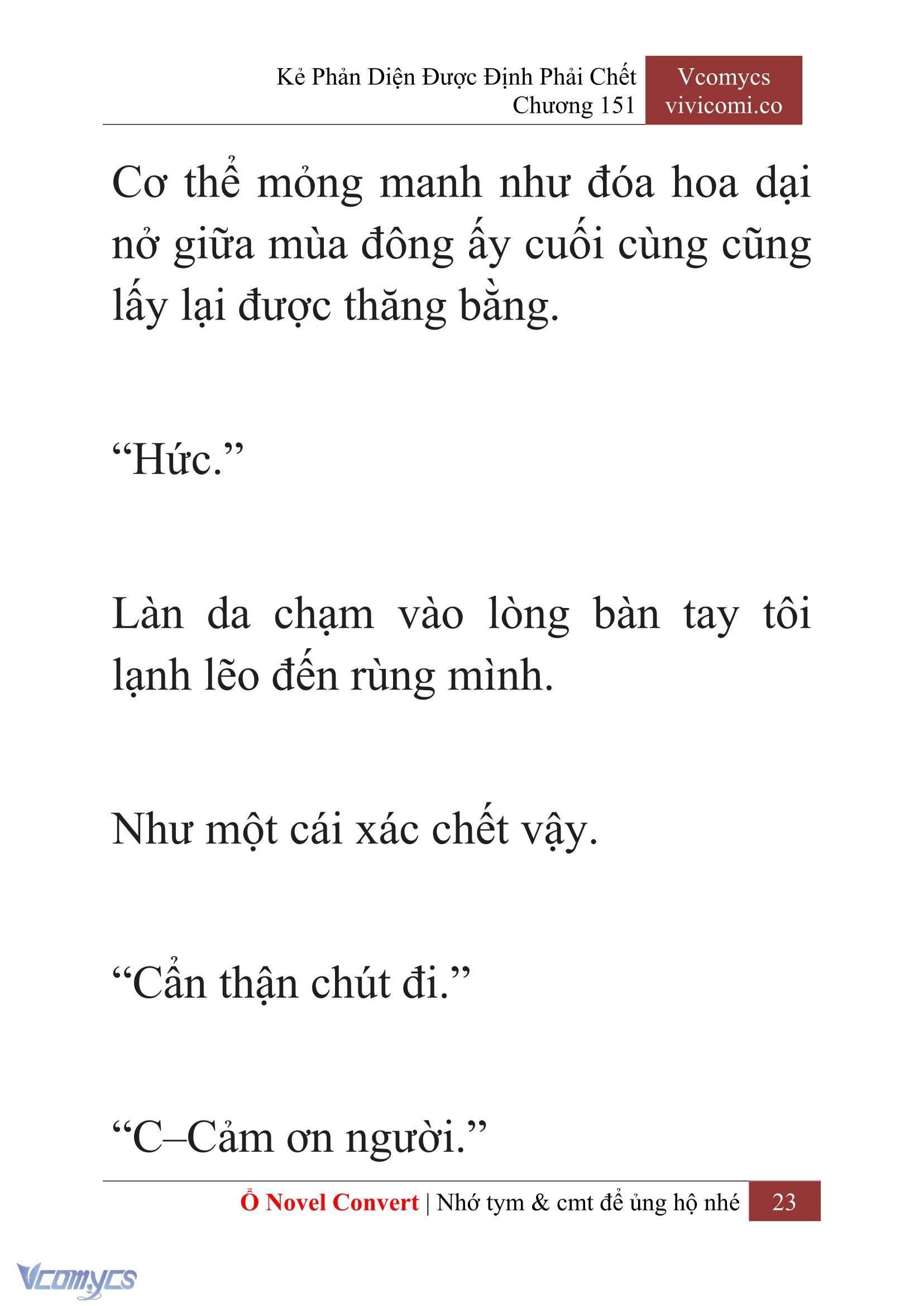 [Novel] Kẻ Phản Diện Được Định Phải Chết Chap 151 - Trang 2