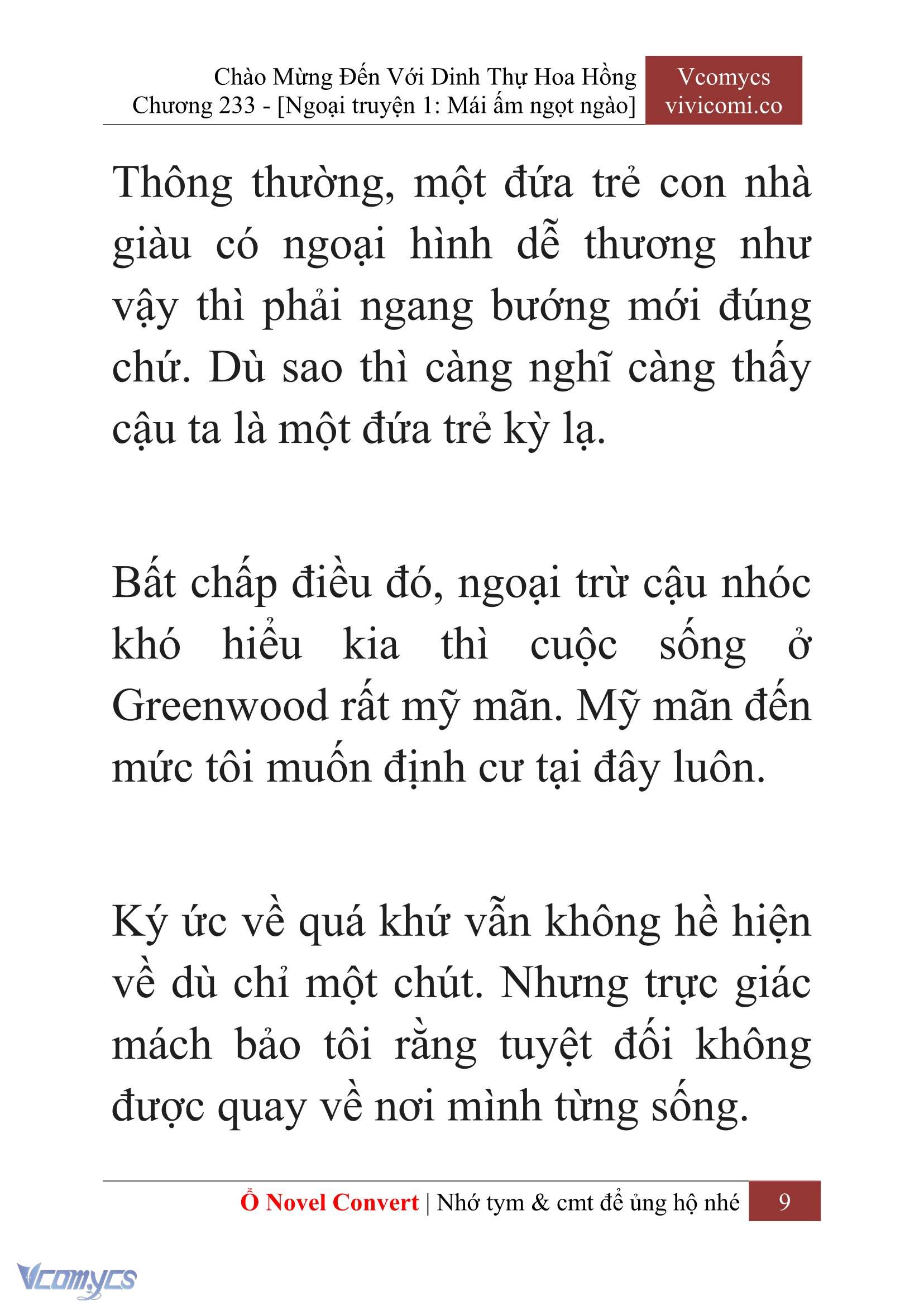 [Novel] Chào Mừng Đến Với Dinh Thự Hoa Hồng Chap 233 - Trang 2