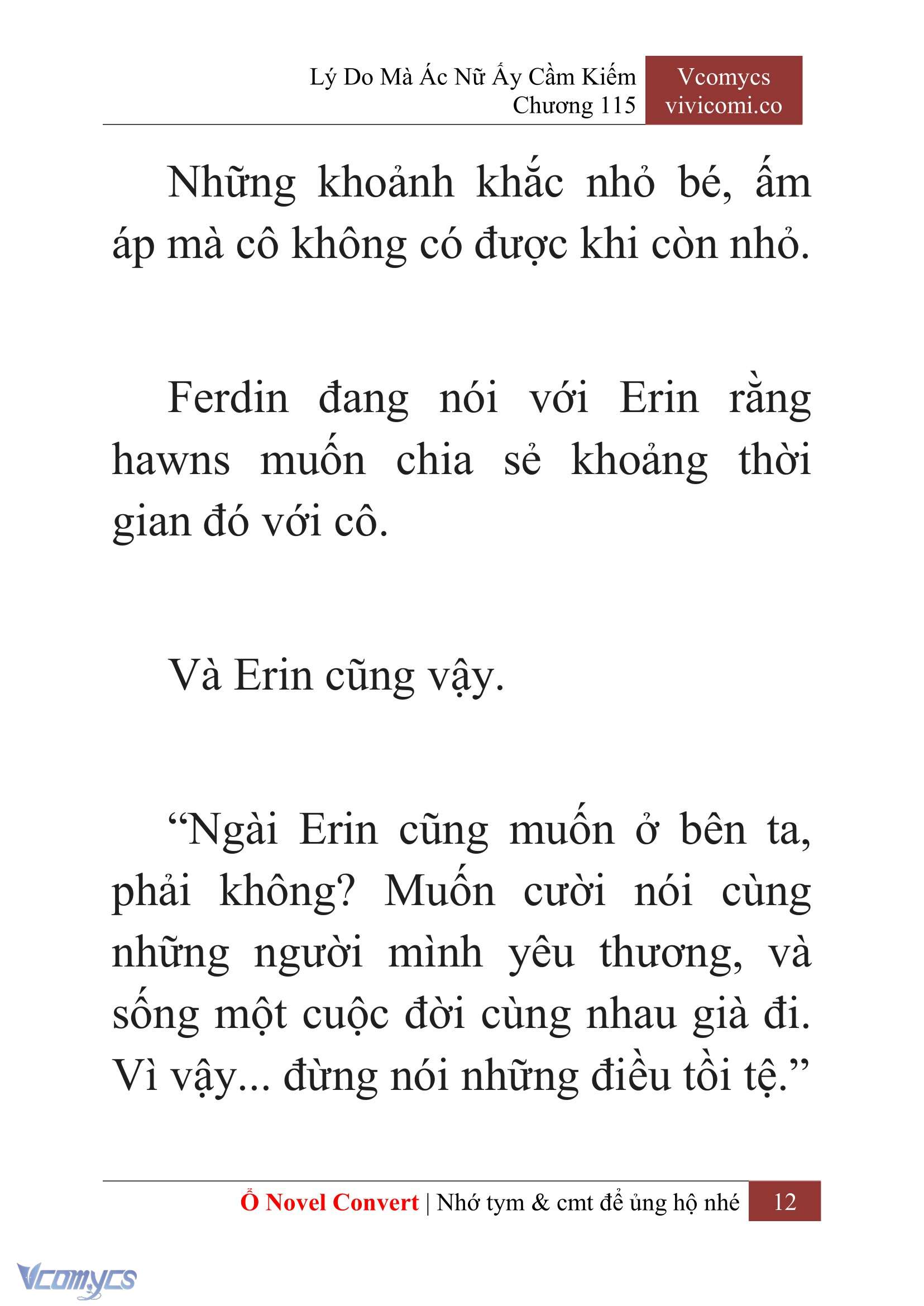 [Novel] Lý Do Mà Ác Nữ Ấy Cầm Kiếm Chap 115 - Trang 2