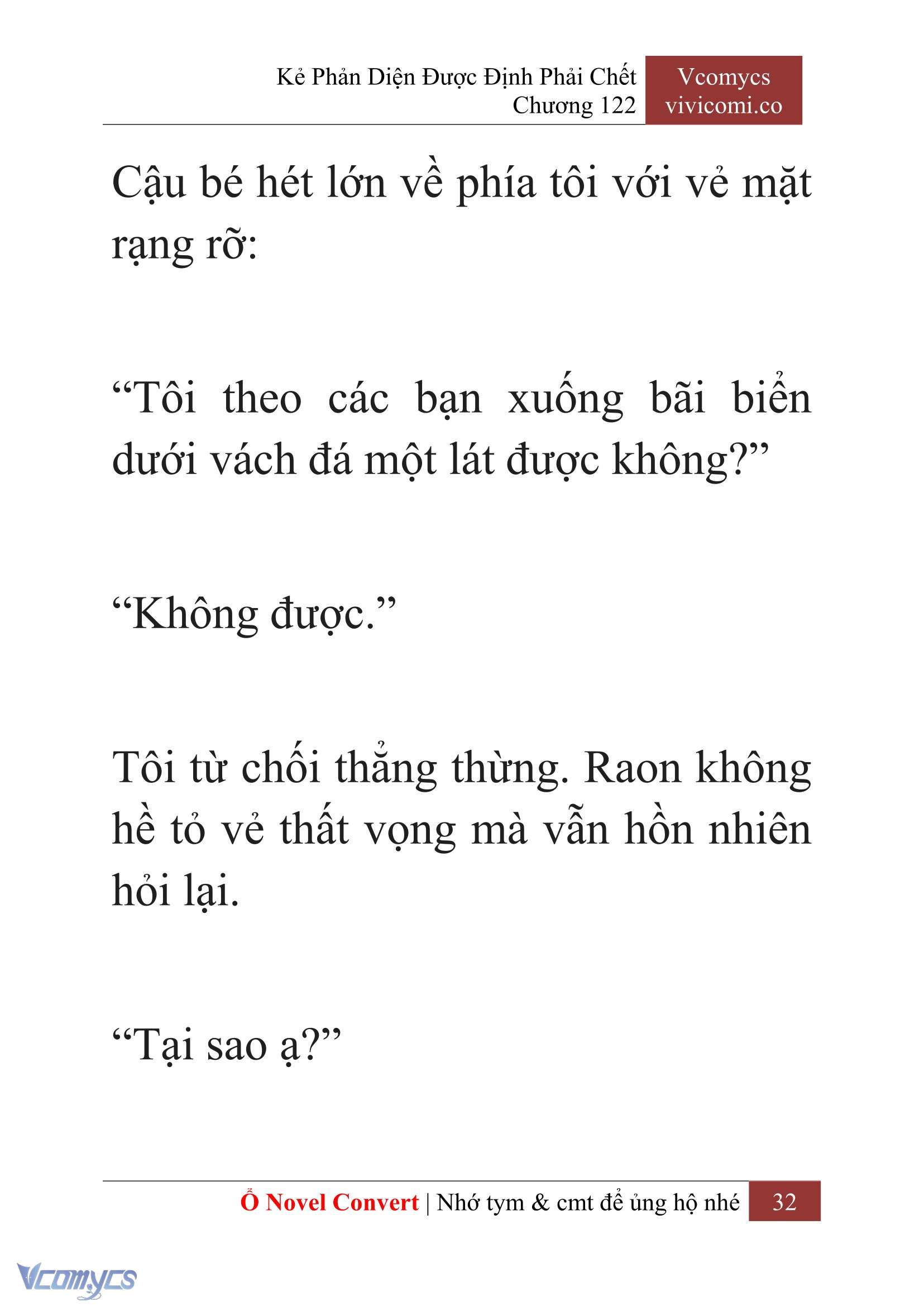 [Novel] Kẻ Phản Diện Được Định Phải Chết Chap 122 - Next Chap 123