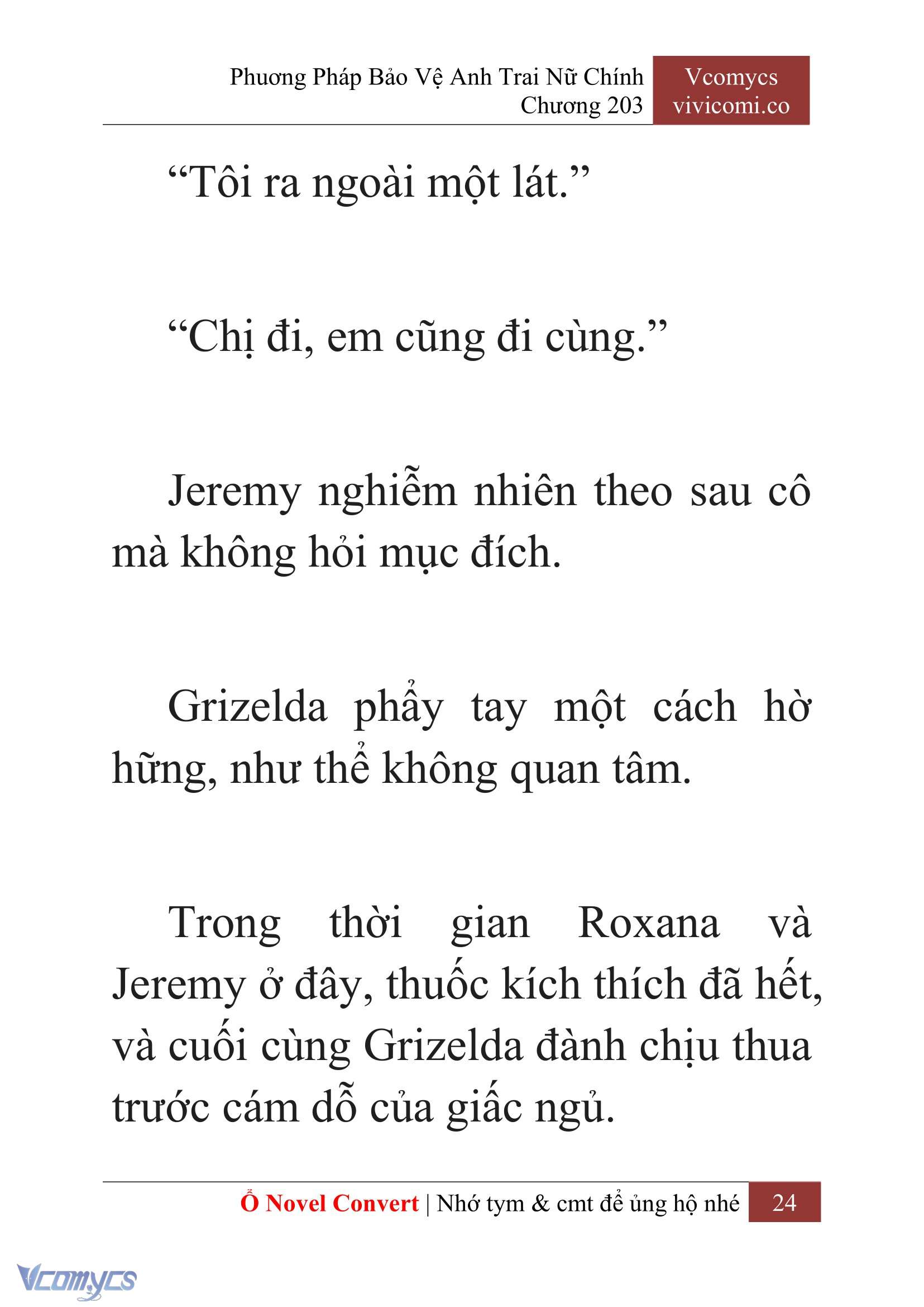 [Novel] Phương Pháp Bảo Vệ Anh Trai Nữ Chính Chap 203 - Trang 2