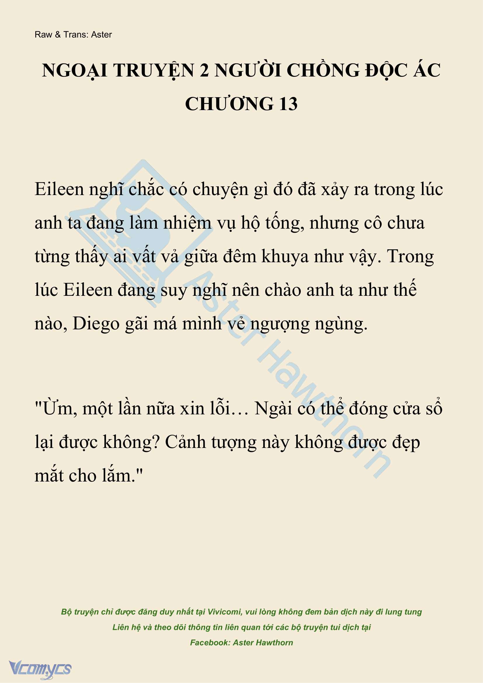 [NOVEL] Người Chồng Độc Ác Chap 257 - Trang 2
