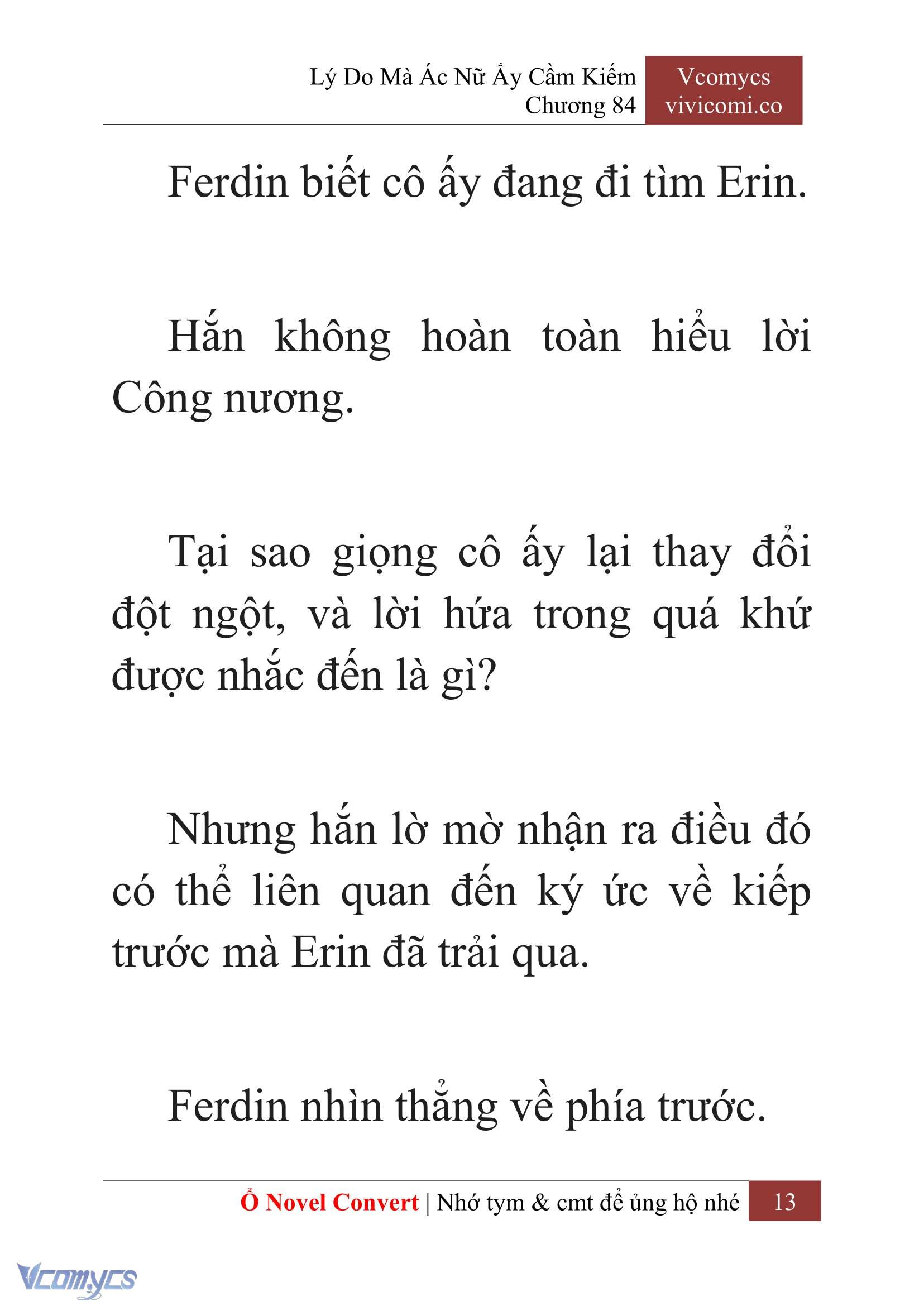 [Novel] Lý Do Mà Ác Nữ Ấy Cầm Kiếm Chap 84 - Next Chap 85