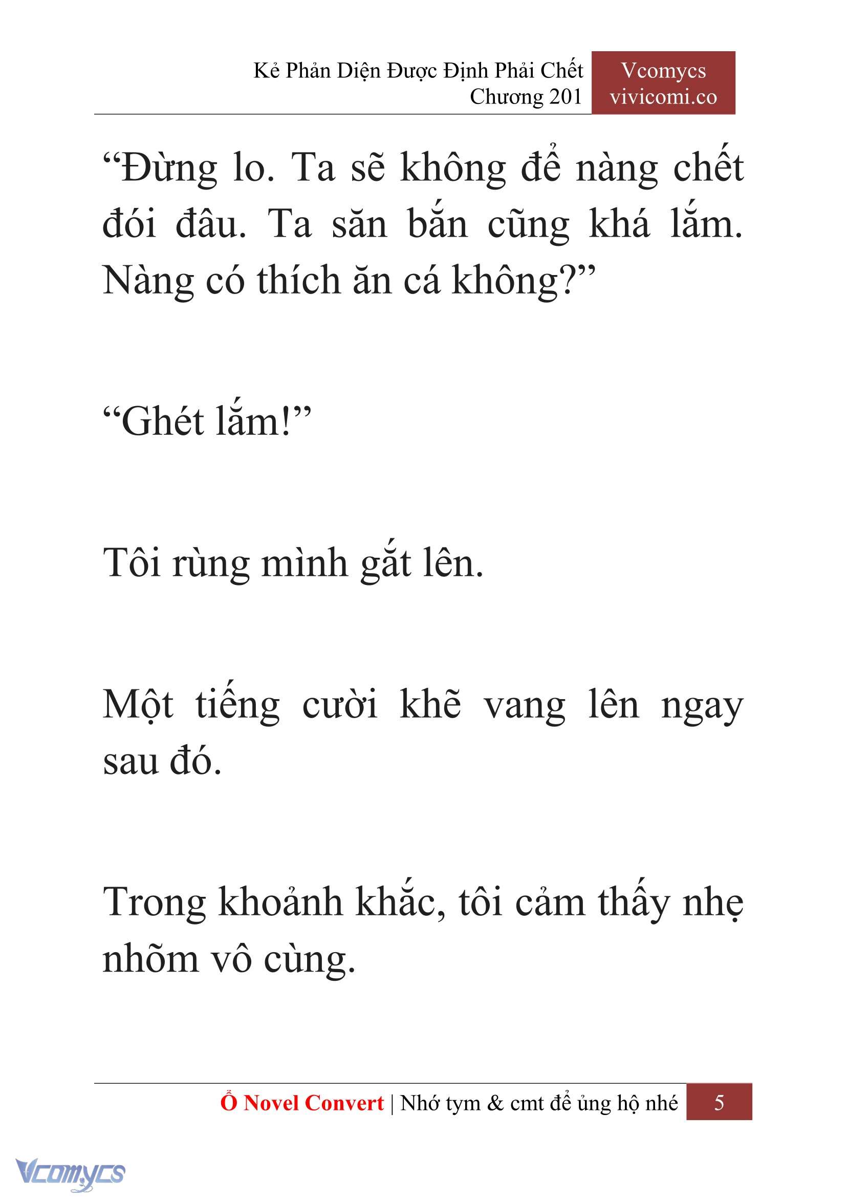 [Novel] Kẻ Phản Diện Được Định Phải Chết Chap 201 - Trang 2